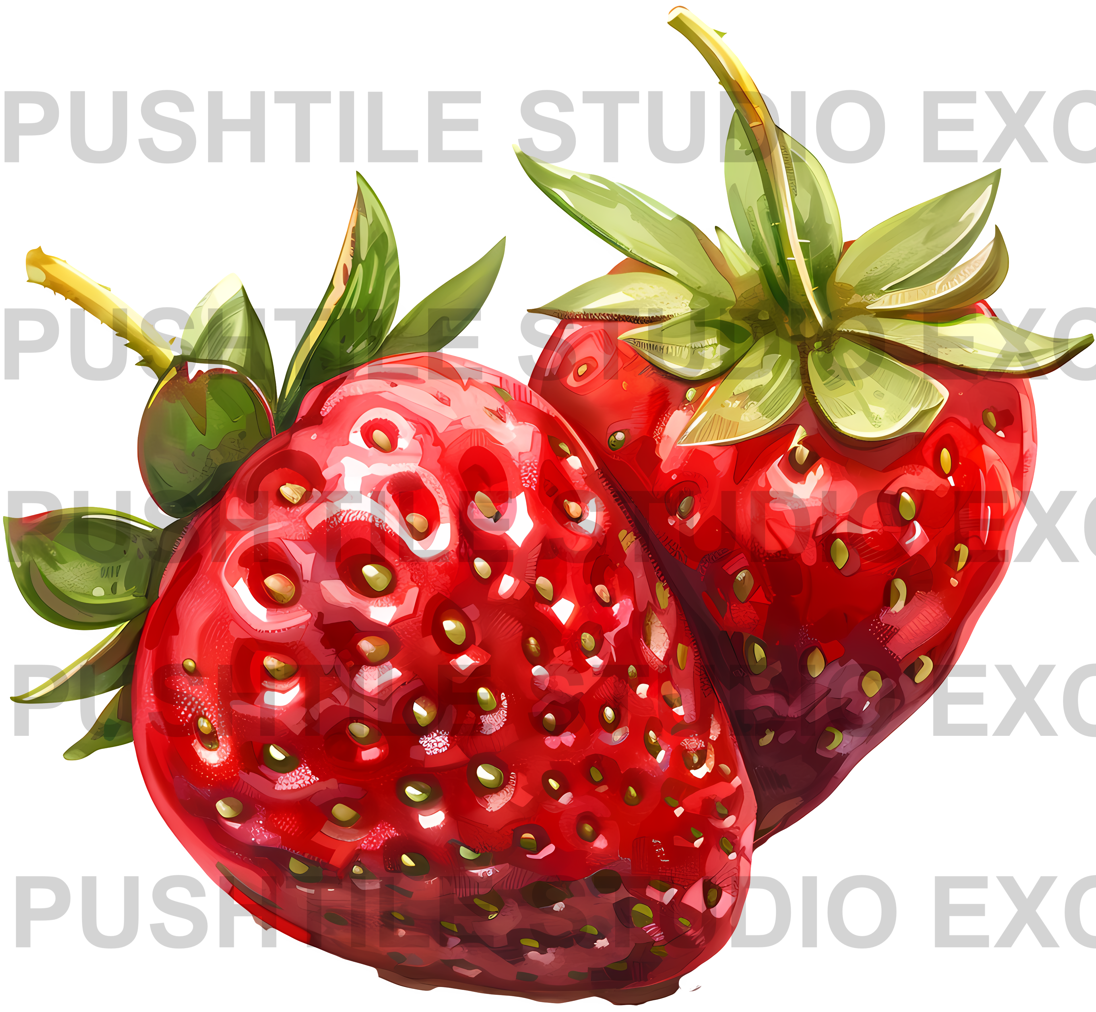 Push Tile Game 2 Player Set ( Strawberry Shorcake ) 65 Tiles