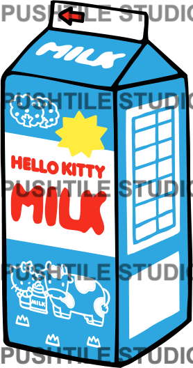 Push Tile Game 2 Player Set（ Sanrio HK Grocery VS Burger Shop  ）65 Tiles