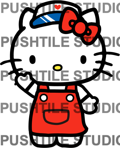 Push Tile Game 2 Player Set（ Sanrio HK Grocery VS Burger Shop  ）65 Tiles