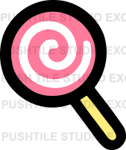 Push Tile Game 2 Player Set ( Sanrio Doll Collection ) 65 Tiles