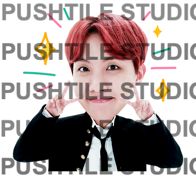 Push Tile Game 2 Player Set（ BTS ）65 Tiles