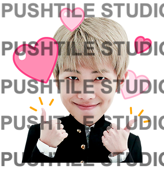 Push Tile Game 2 Player Set（ BTS ）65 Tiles