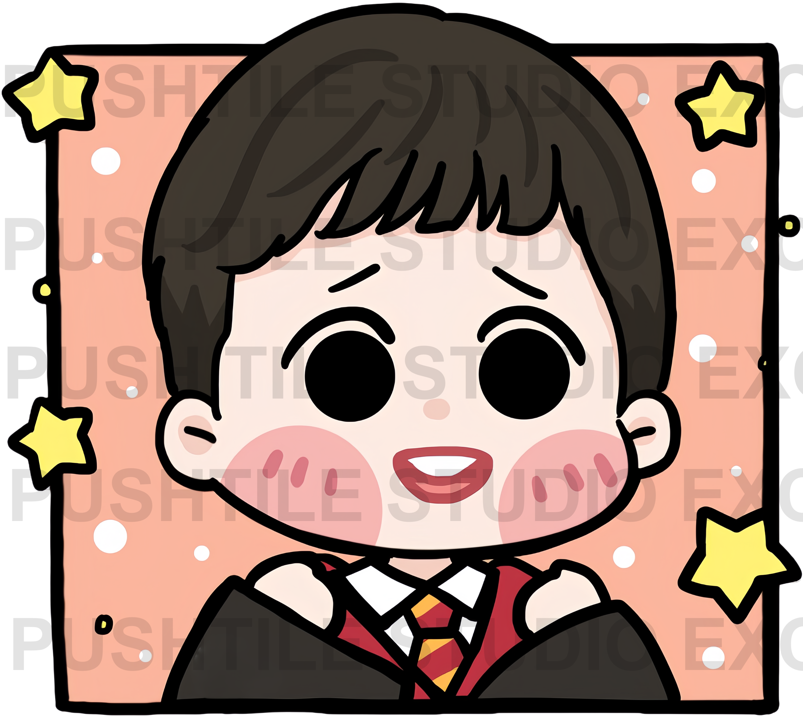 Push Tile Game 2 Player Set（ Harry Potter ）65 Tiles