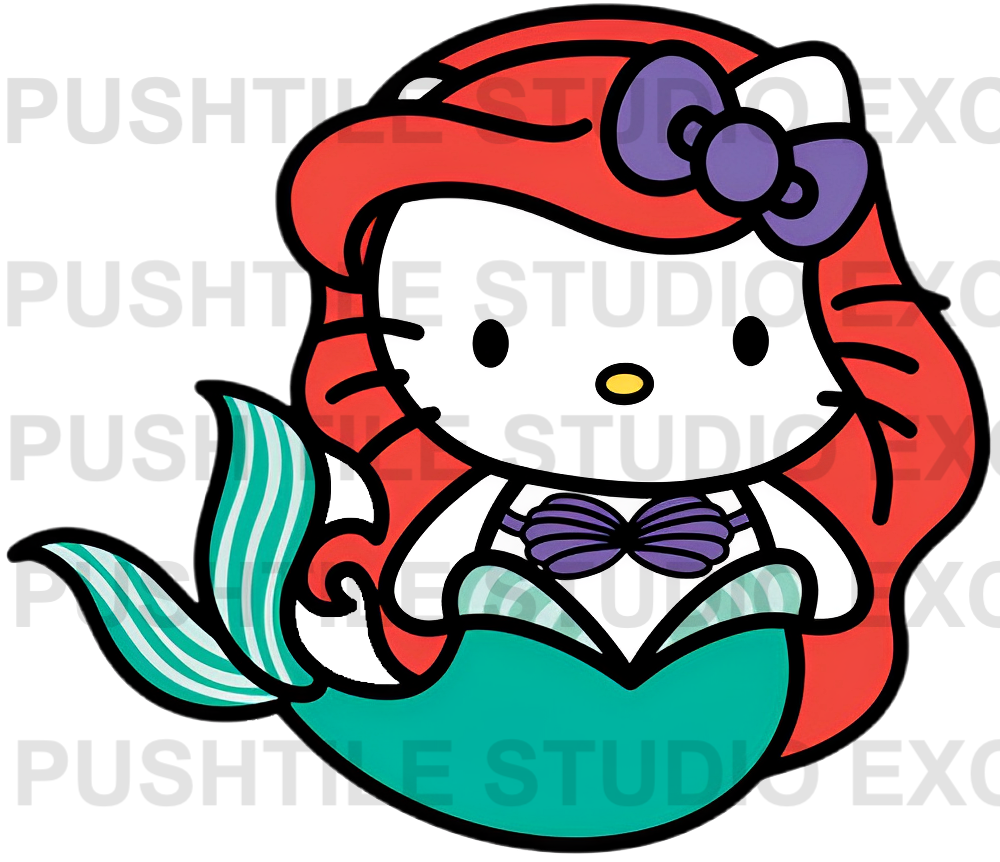 Pre-Release Push Tile Game 2 Player Set（ Sanrio Hello Kitty Cosplay Princess VS Fruits ）65 Tiles