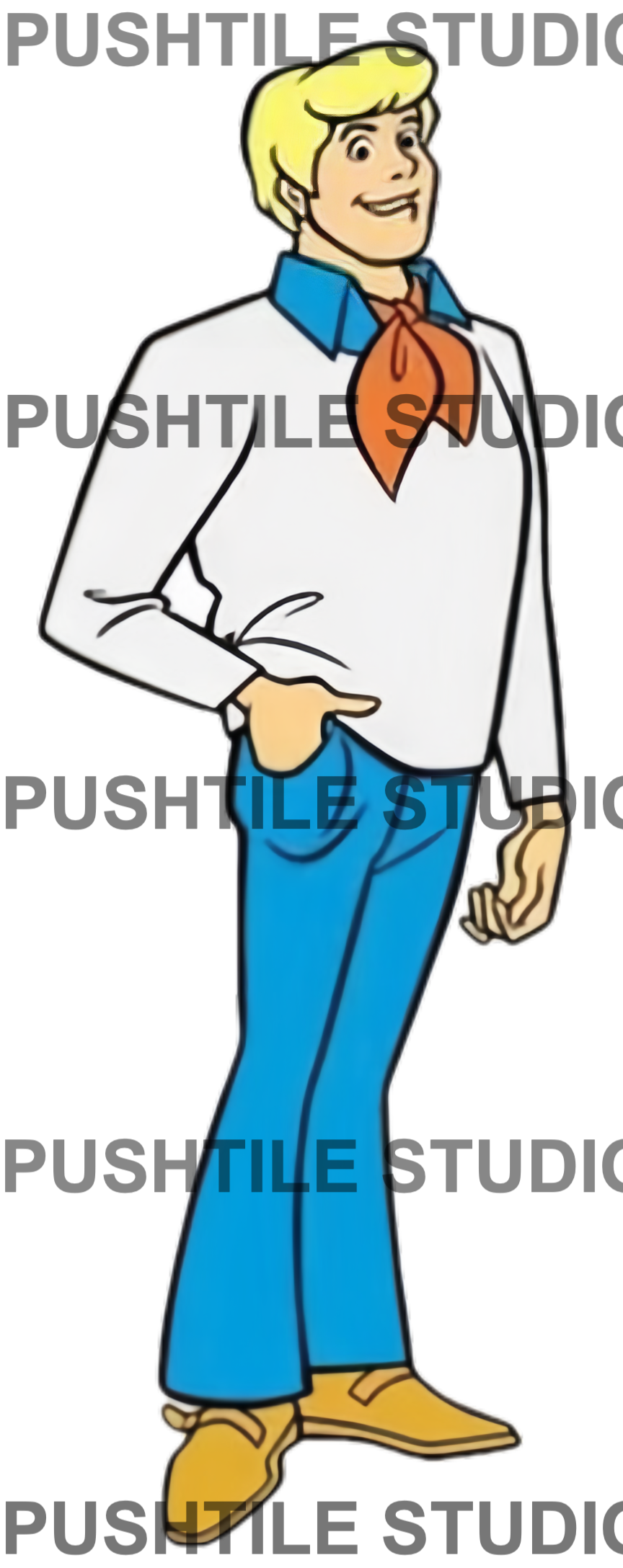 Push Tile Game 2 Player Set（ Scooby Doo ）65 Tiles