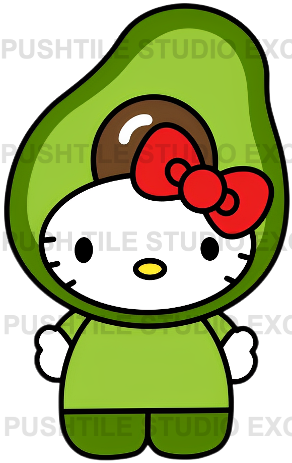 Pre-Release Push Tile Game 2 Player Set（ Sanrio Hello Kitty Cosplay Princess VS Fruits ）65 Tiles