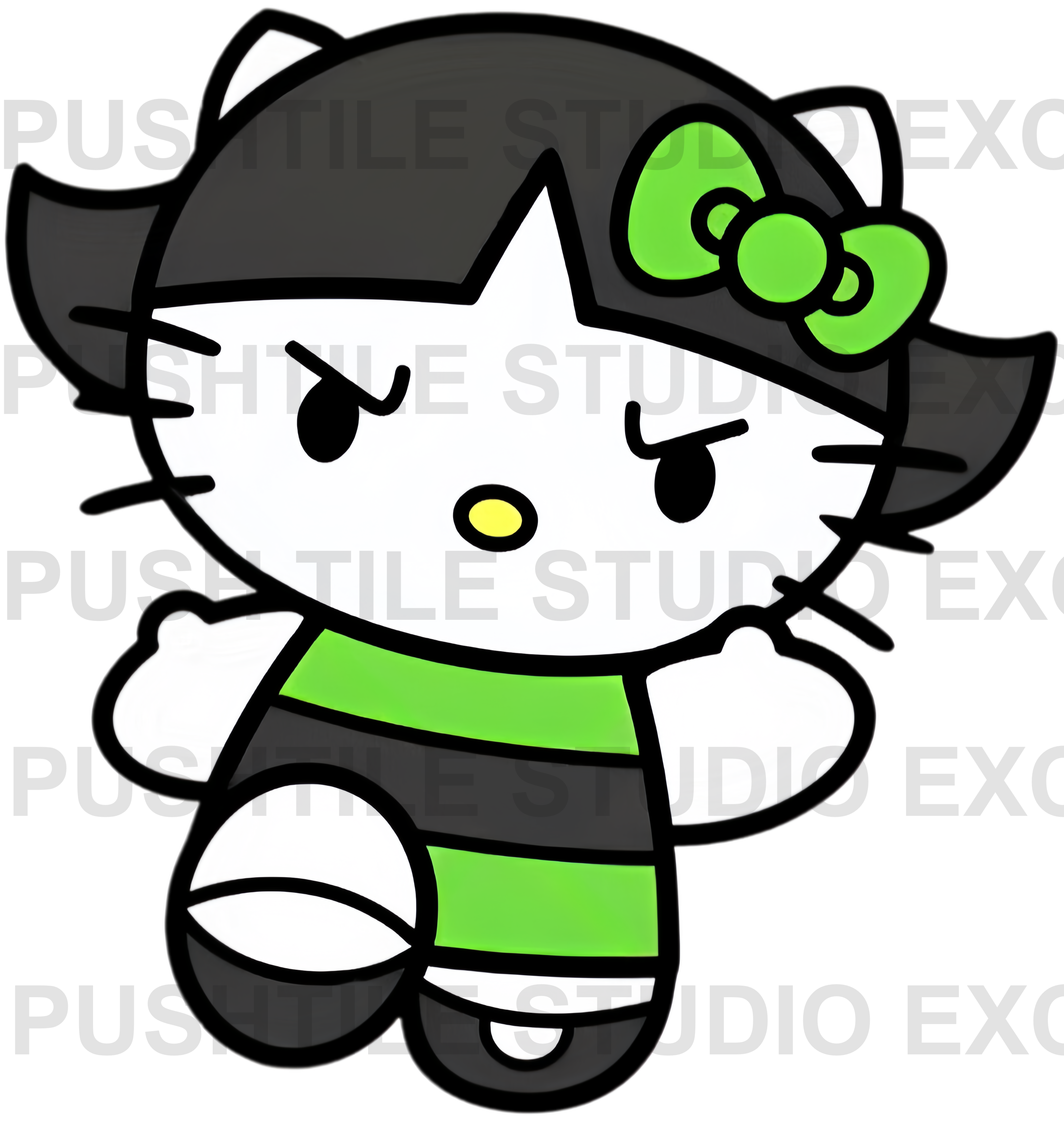 Pre-Release Push Tile Game 2 Player Set（ Sanrio Hello Kitty Cosplay Deluxe ）65 Tiles