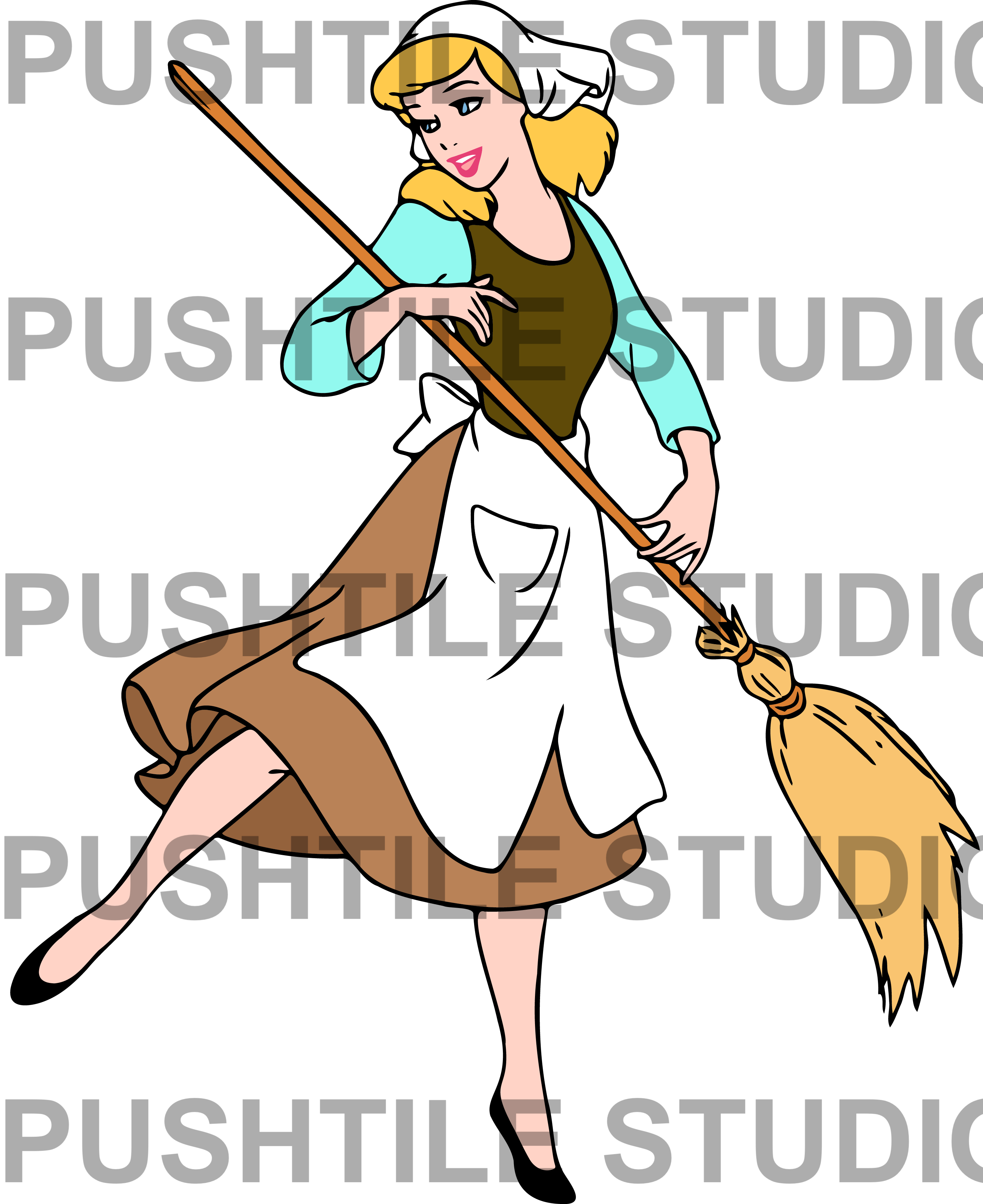  Pre-Release Push Tile Game 2 Player Set（ Cinderella ) 65 Tiles