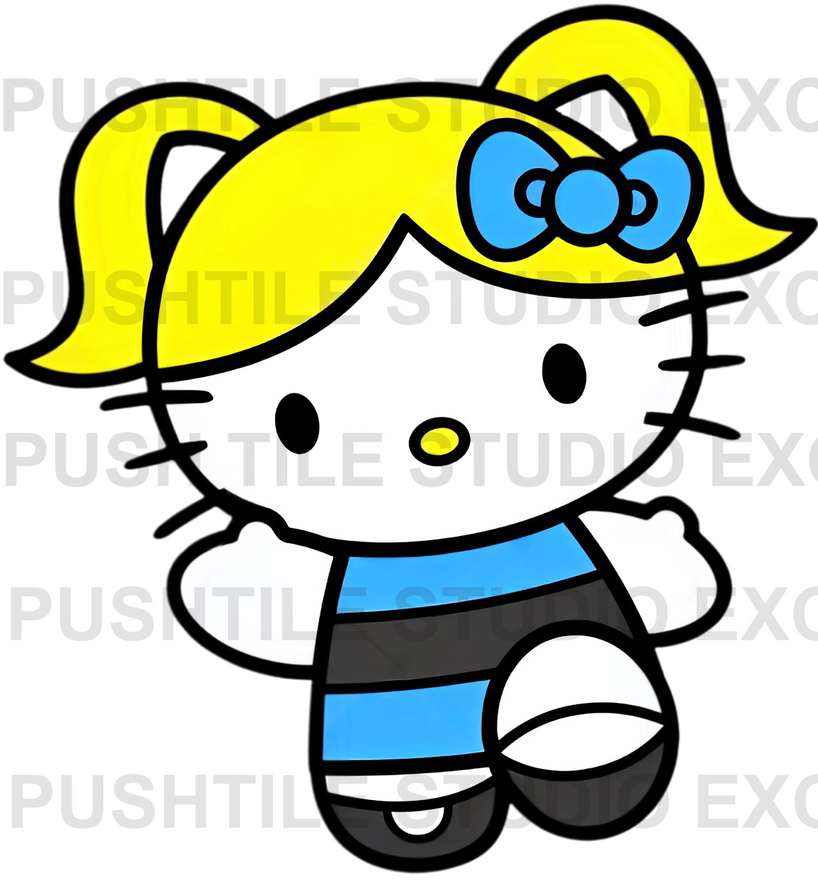 Pre-Release Push Tile Game 2 Player Set（ Sanrio Hello Kitty Cosplay Deluxe ）65 Tiles