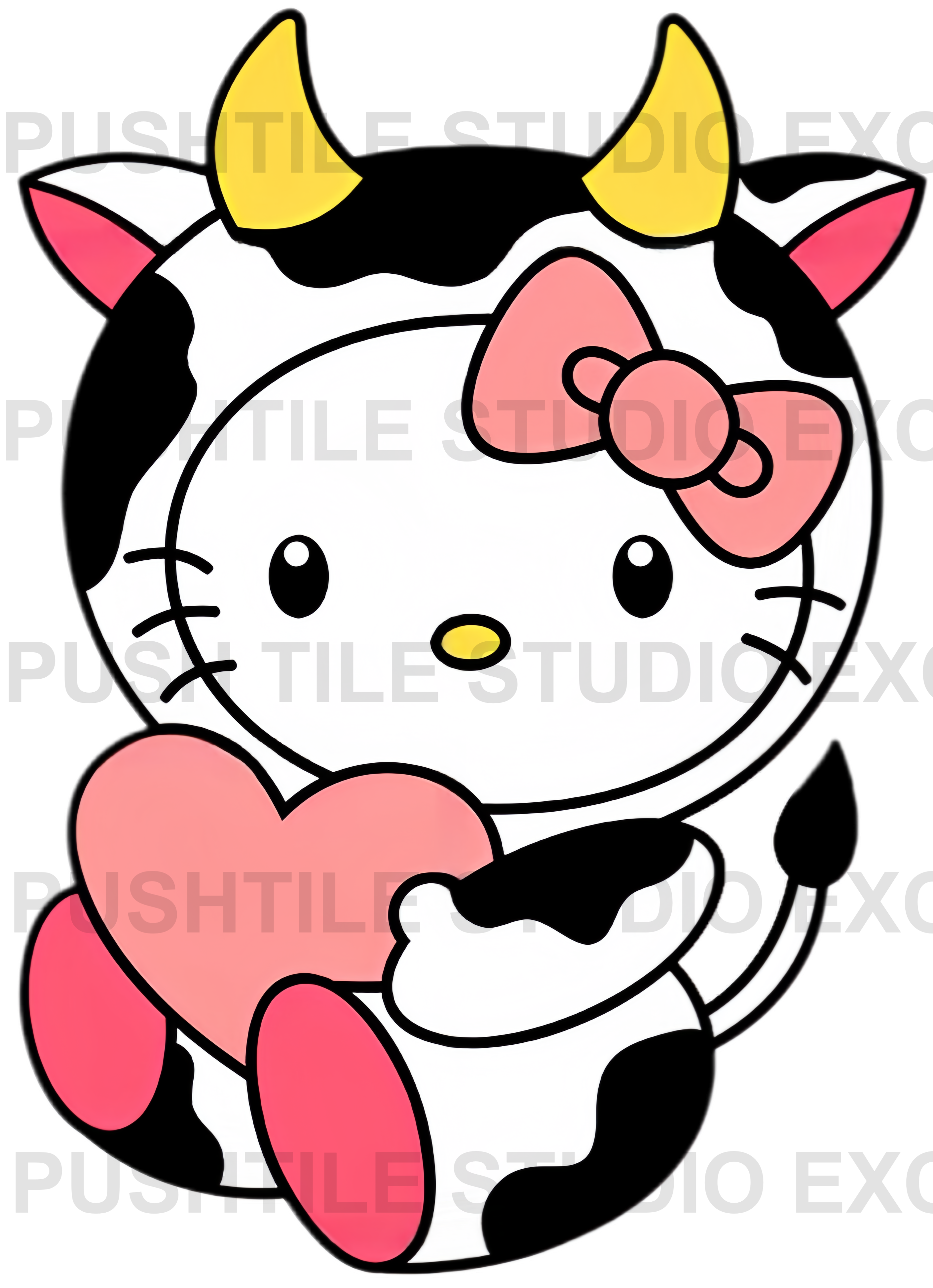 Pre-Release Push Tile Game 2 Player Set（ Sanrio Hello Kitty Cosplay Deluxe ）65 Tiles