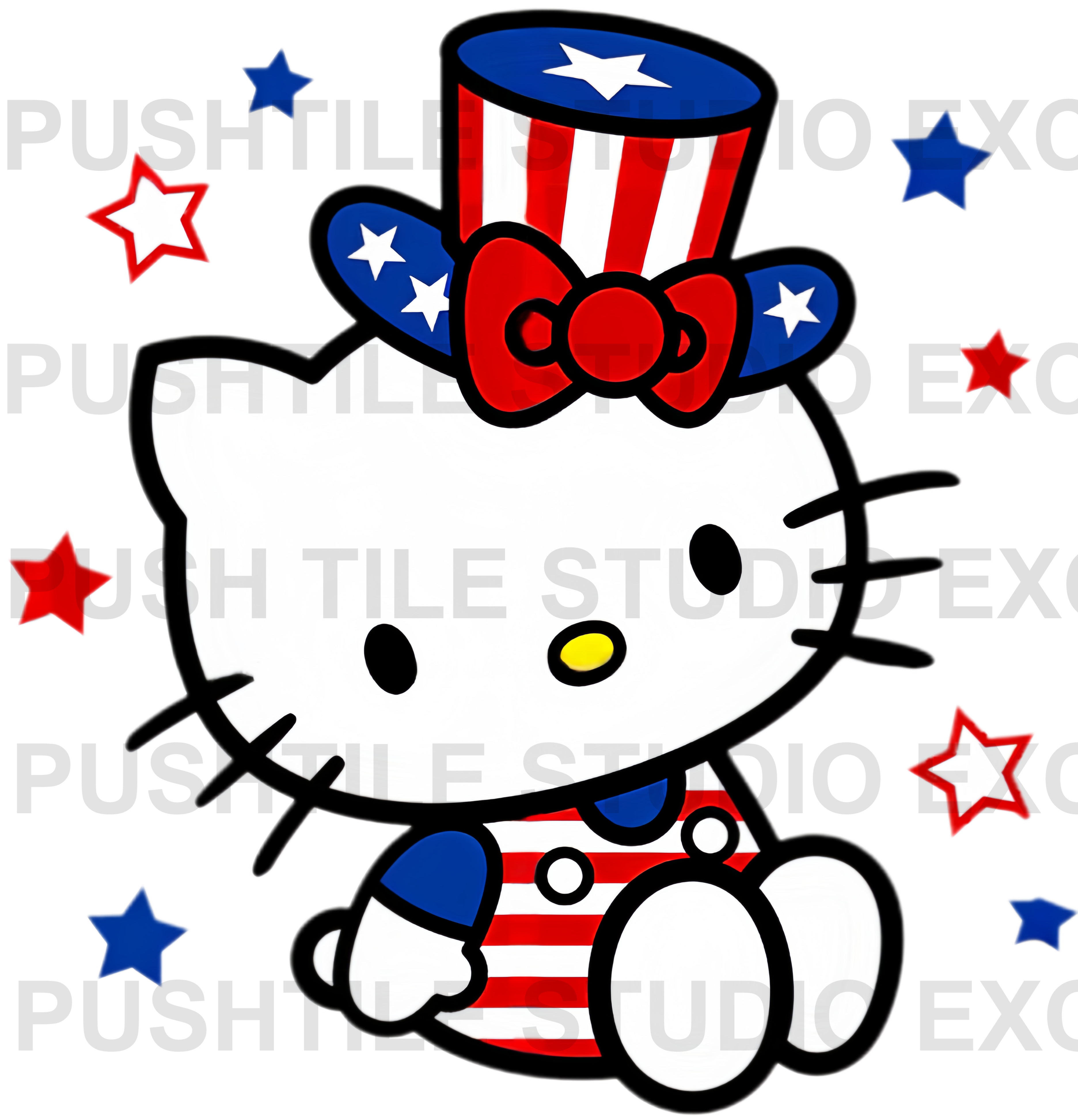 Pre-Release Push Tile Game 2 Player Set（ Sanrio Hello Kitty Cosplay Deluxe ）65 Tiles