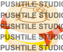 Push Tile Game 2 Player Set（ Sanrio HK Grocery VS Burger Shop  ）65 Tiles