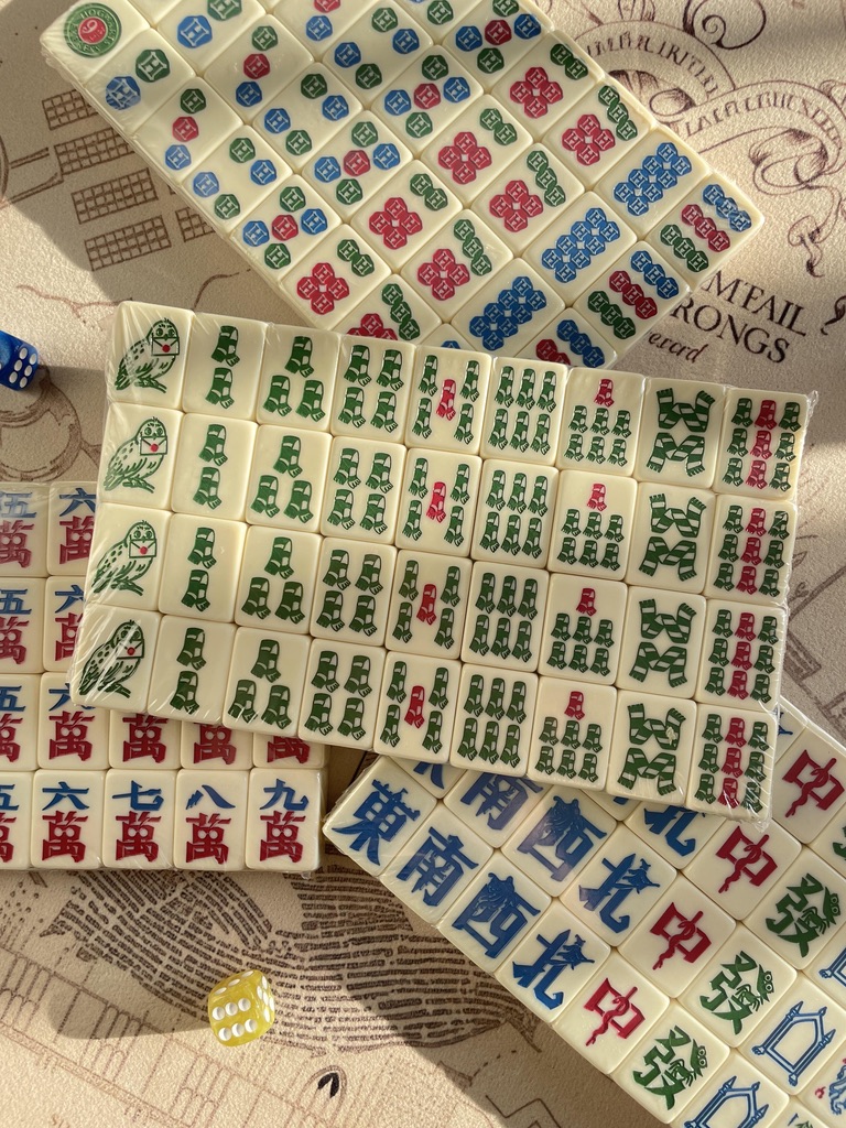 Handmade Traditional Harry Potter Mahjong Tile Set ( 144 pcs )