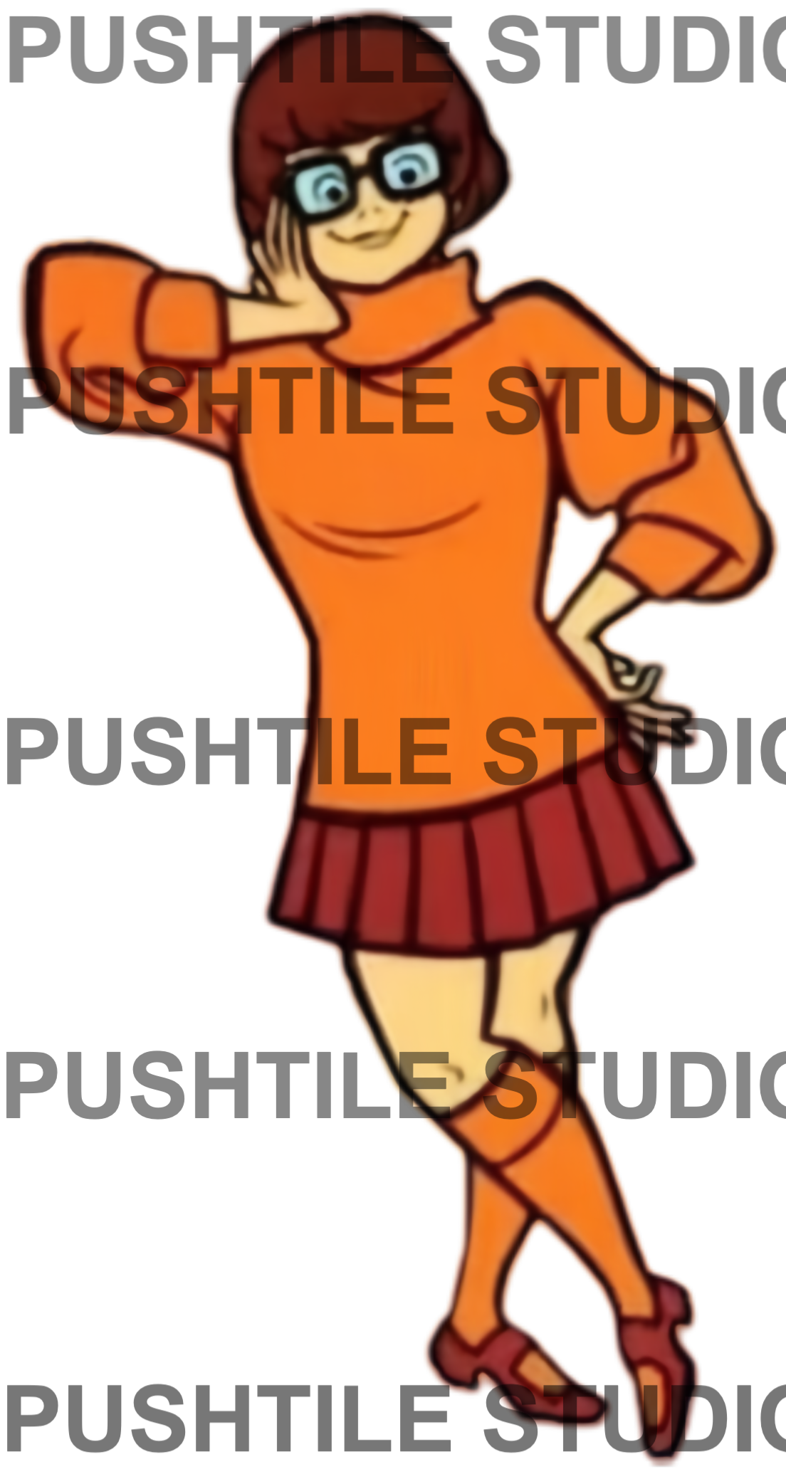 Push Tile Game 2 Player Set（ Scooby Doo ）65 Tiles