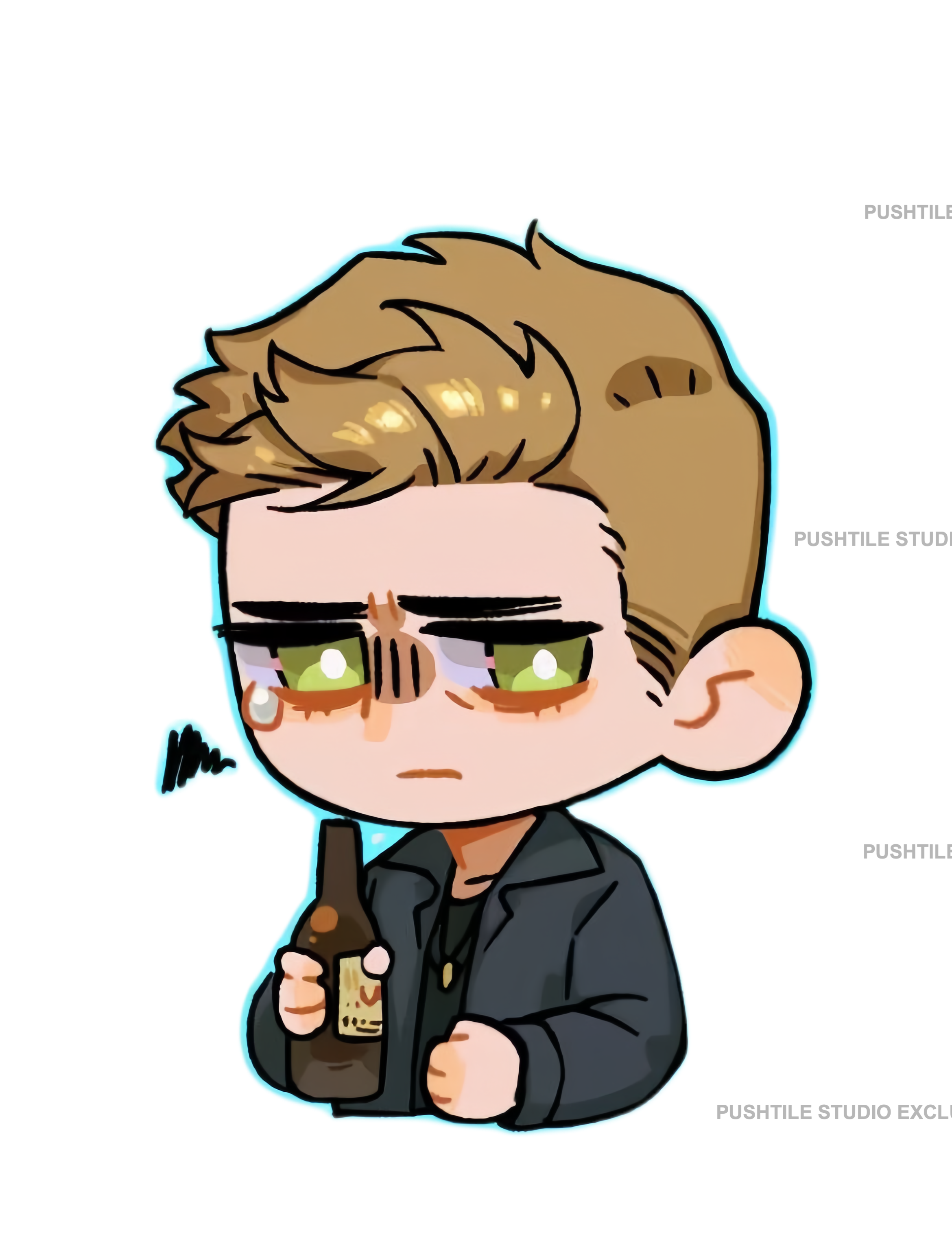 Push Tile Mahjong Tile Game Obsidian Black 65 tiles ( Supernatural Set ) tiktok new viral trending rummy dominos