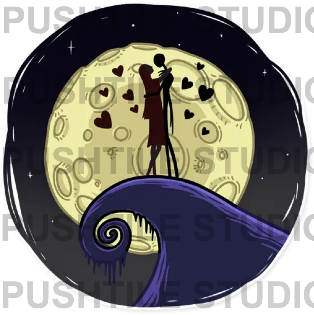  Pre-Release Push Tile Game 2 Player Set（ Nightmare Before Christmas ）65 Tiles