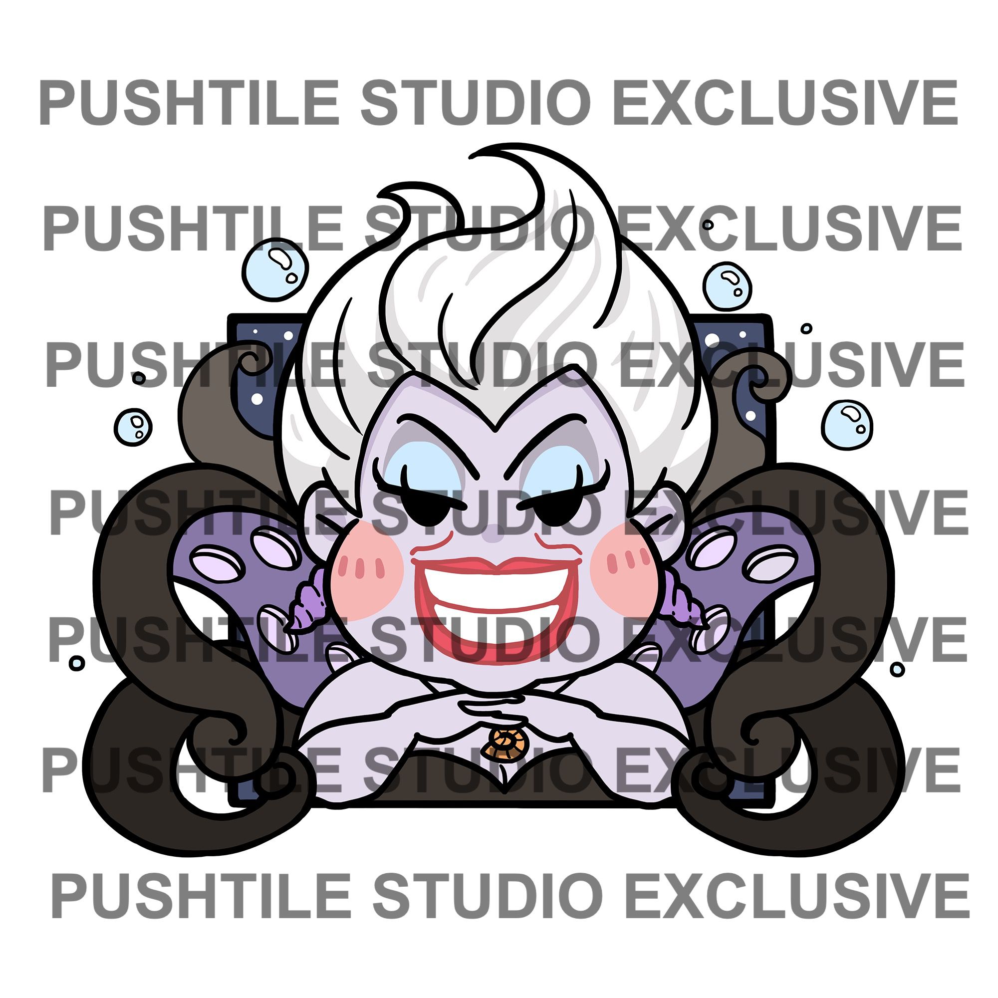  Pre-Release Push Tile Game 2 Player Set（ Disney Villains VS Princess Eikons ）65 Tiles