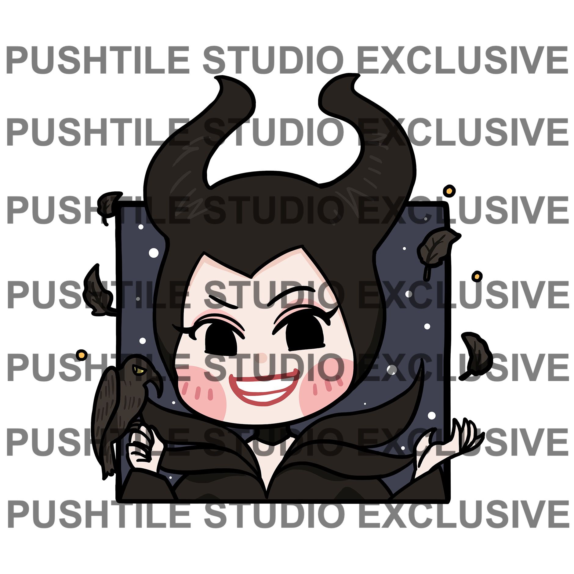  Pre-Release Push Tile Game 2 Player Set（ Disney Villains VS Princess Eikons ）65 Tiles