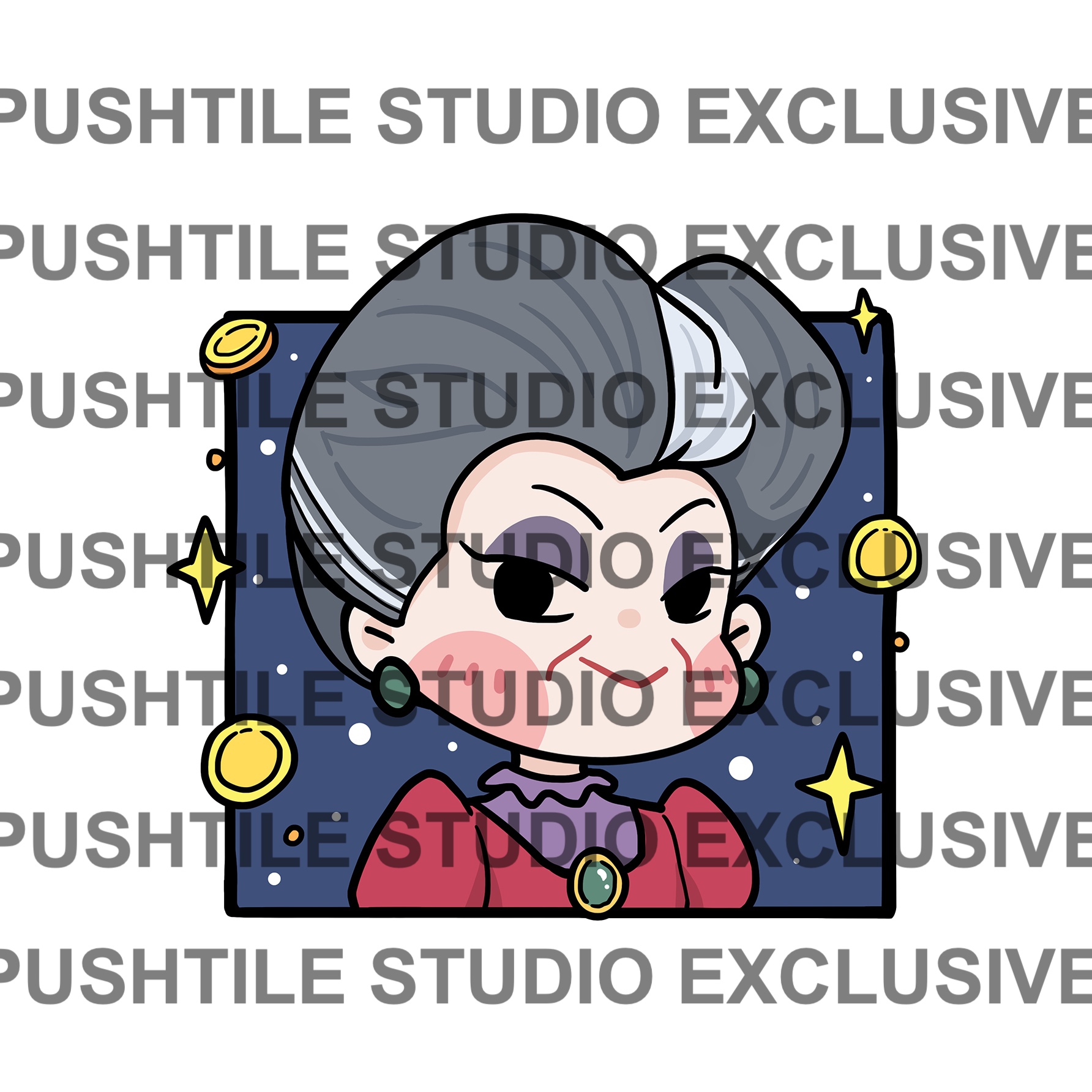  Pre-Release Push Tile Game 2 Player Set（ Disney Villains VS Princess Eikons ）65 Tiles