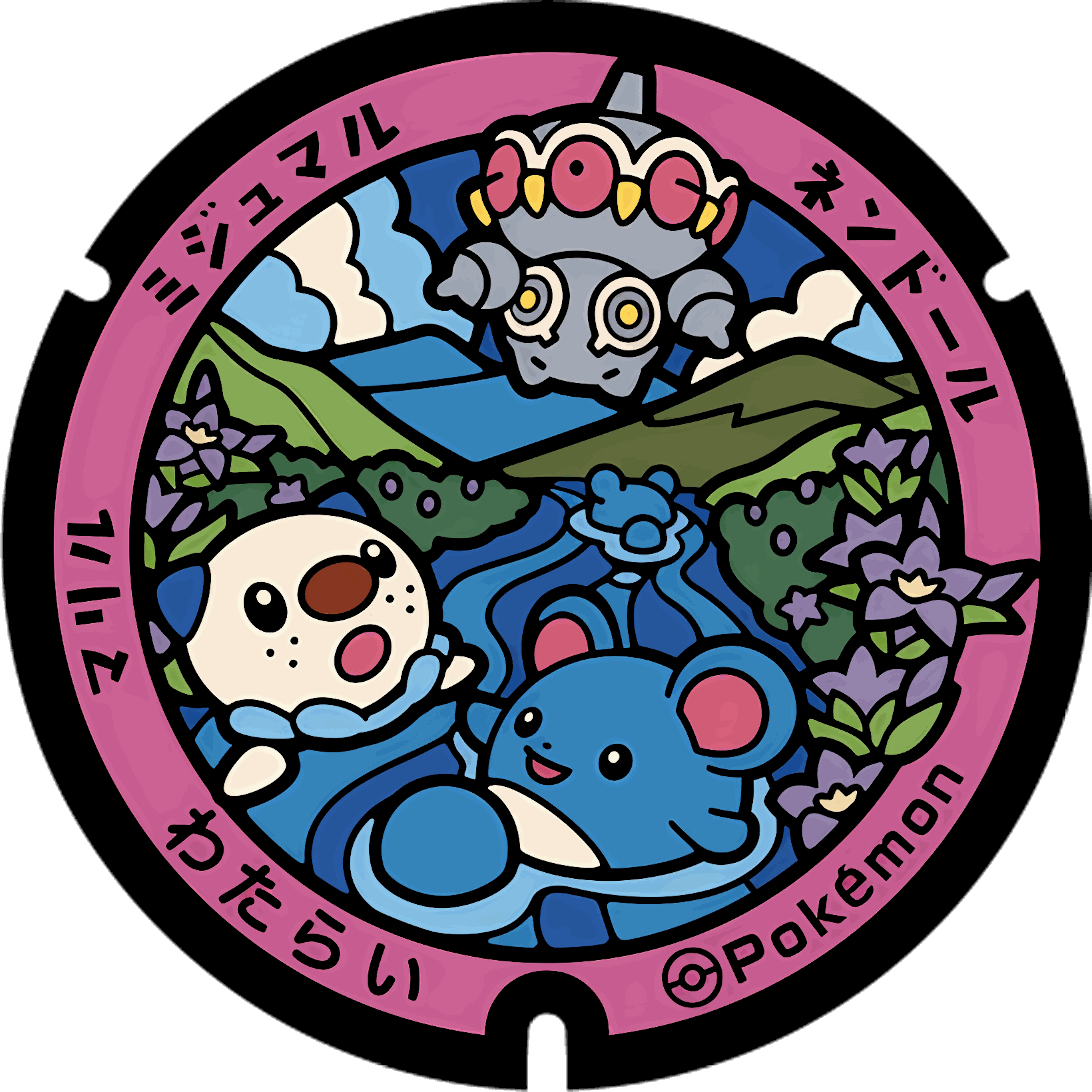 Pokémon ceramic poker chip 2.0 customizable set ( Group pokemon chip ) 