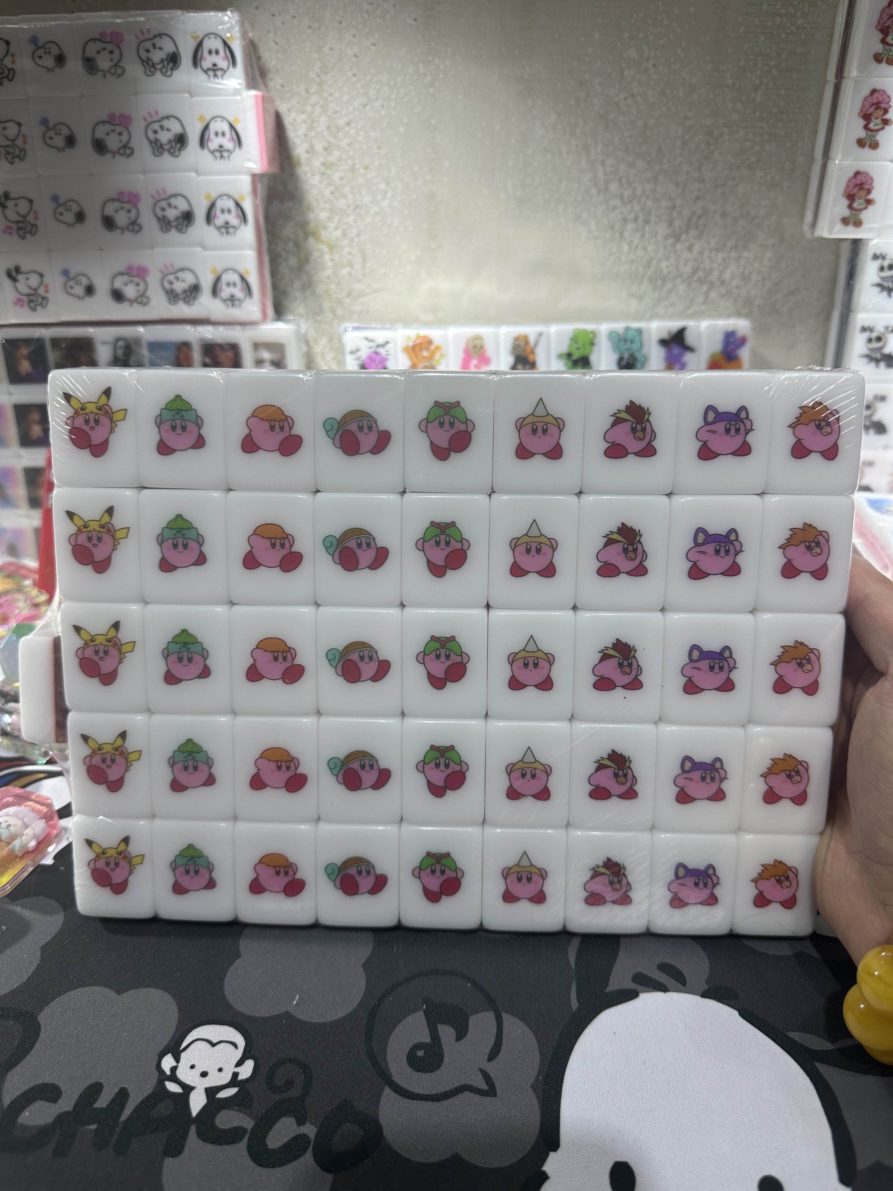 Push Tile Game Deluxe 2 Player Set（ Kirby Cosplay Pokemon Vol.1 Deluxe ）91 Tiles