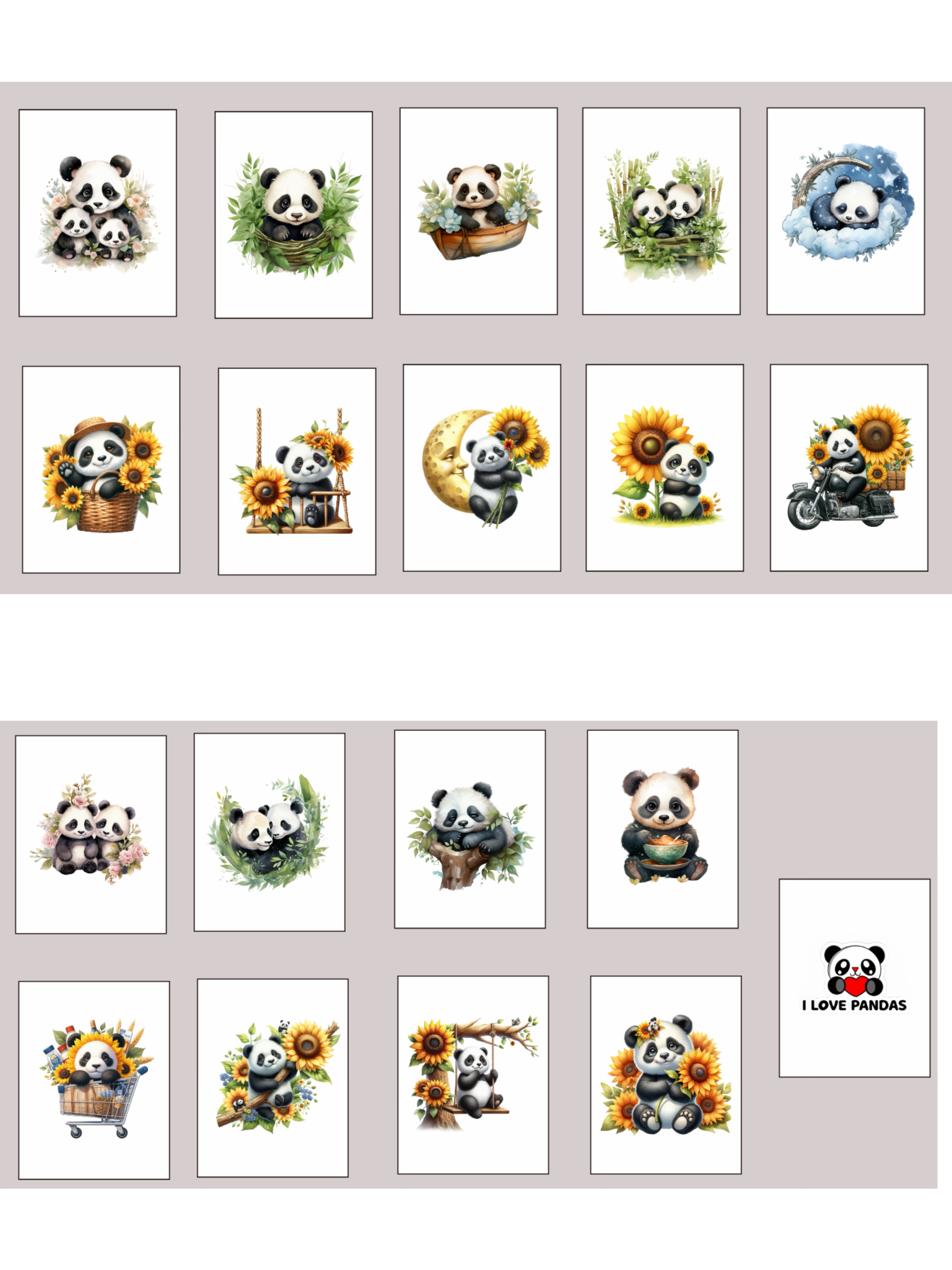 Push Tile Game Deluxe 2 Player Set（ New Panda Deluxe Set ）91 Tiles