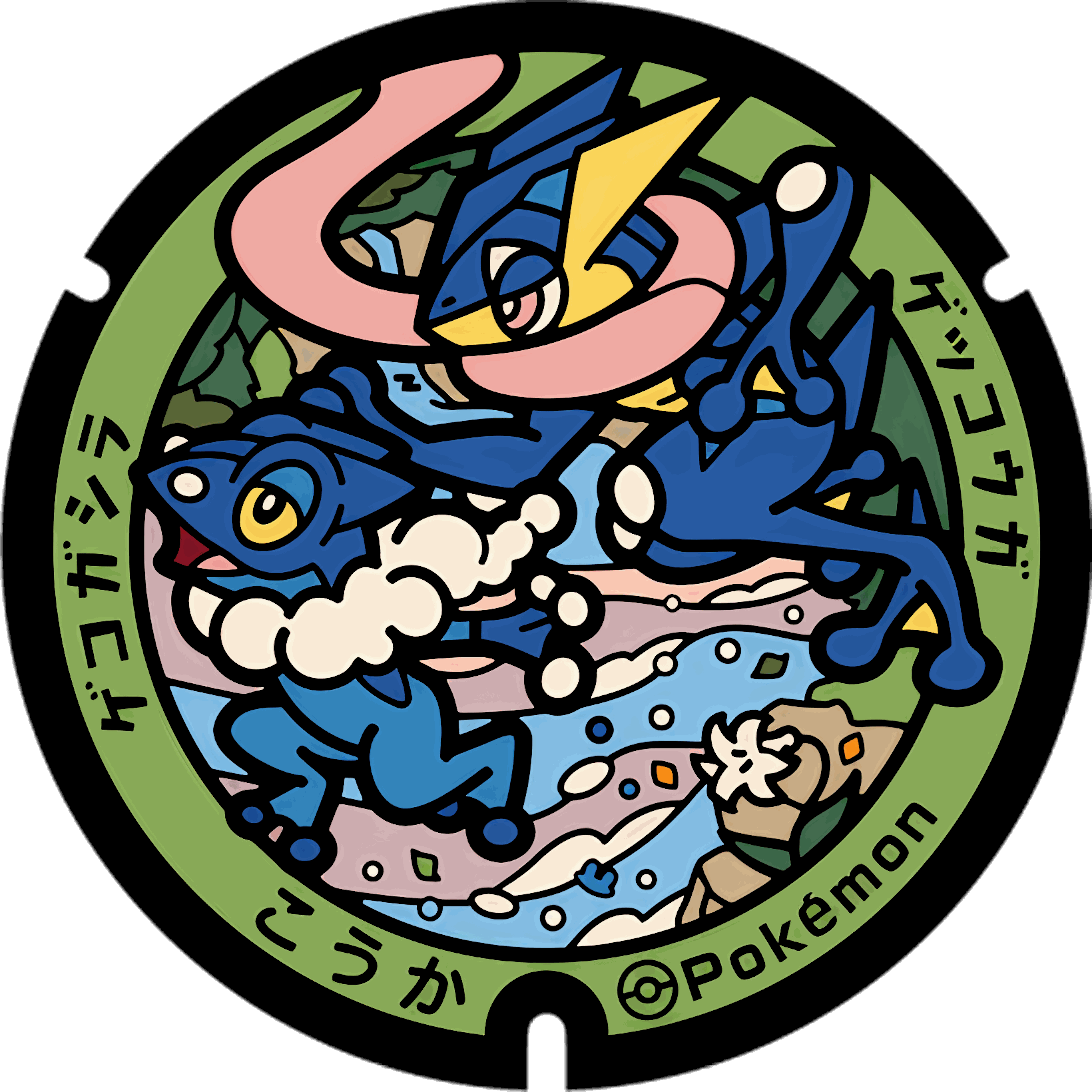 Pokémon ceramic poker chip 2.0 customizable set ( Group pokemon chip ) 