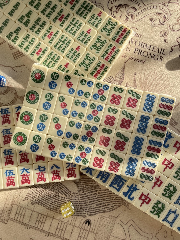 Handmade Traditional Harry Potter Mahjong Tile Set ( 144 pcs )