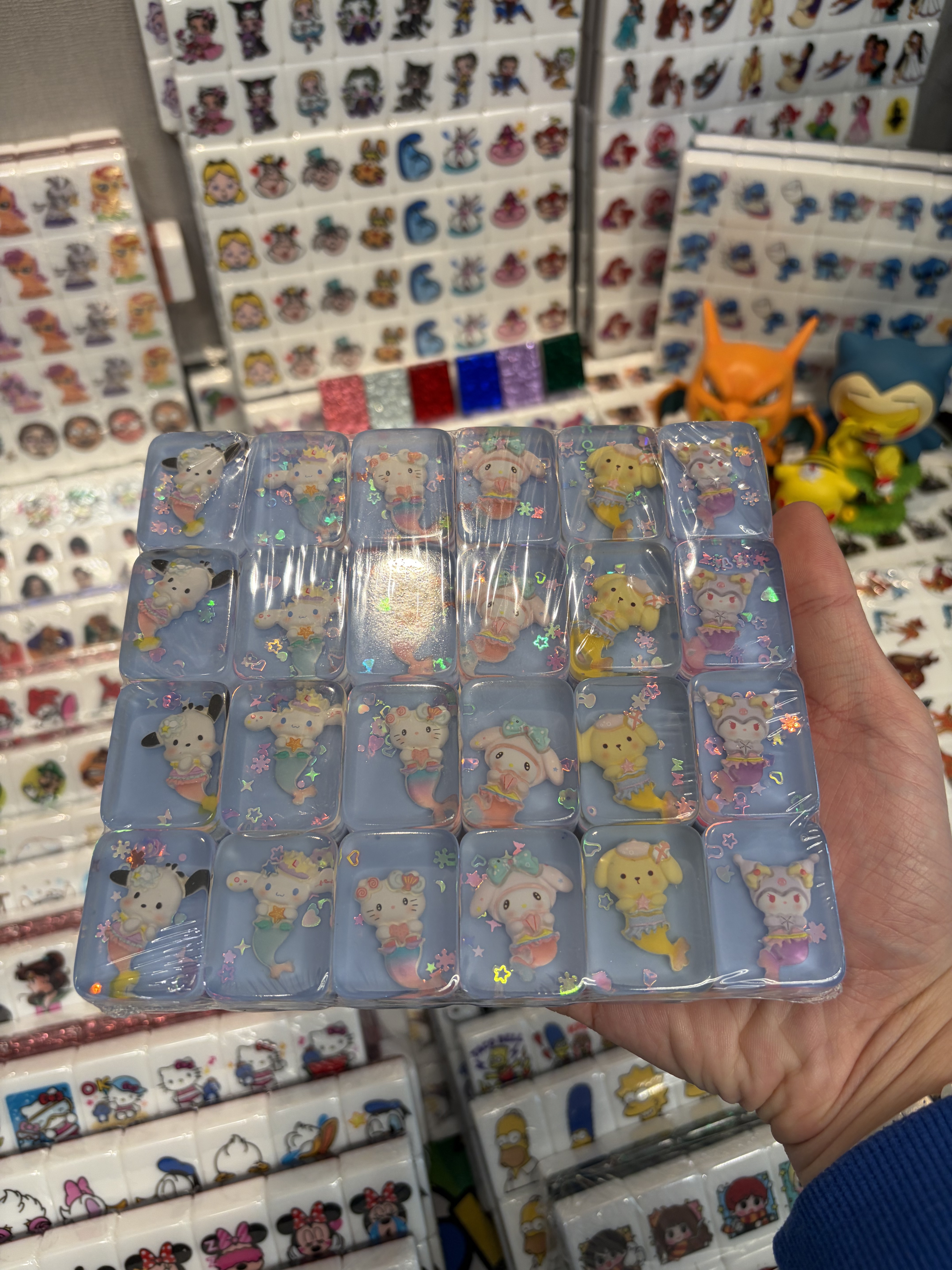 Pushtile Mahjong Night Glow Tiles