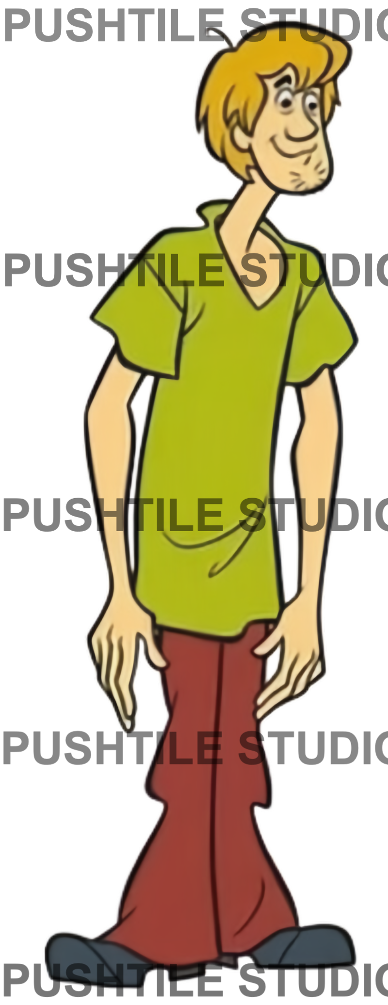 Push Tile Game 2 Player Set（ Scooby Doo ）65 Tiles