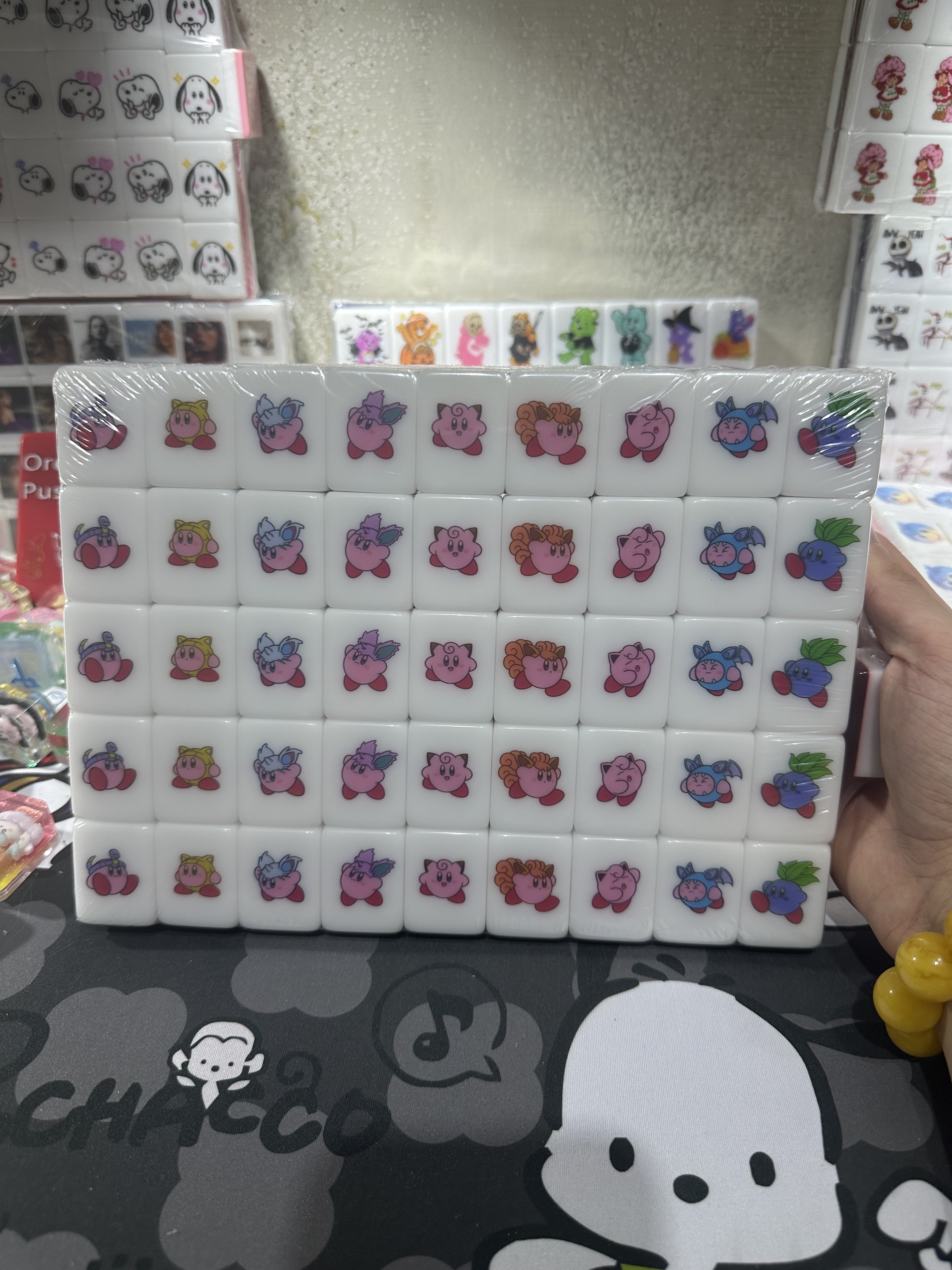 Push Tile Game Deluxe 2 Player Set（ Kirby Cosplay Pokemon Vol.1 Deluxe ）91 Tiles