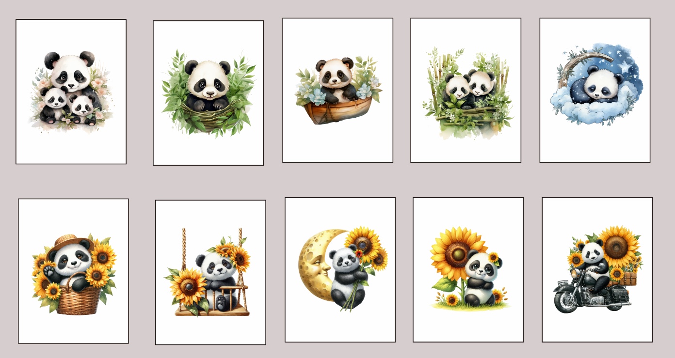 Push Tile Game Deluxe 2 Player Set（ New Panda Deluxe Set ）91 Tiles