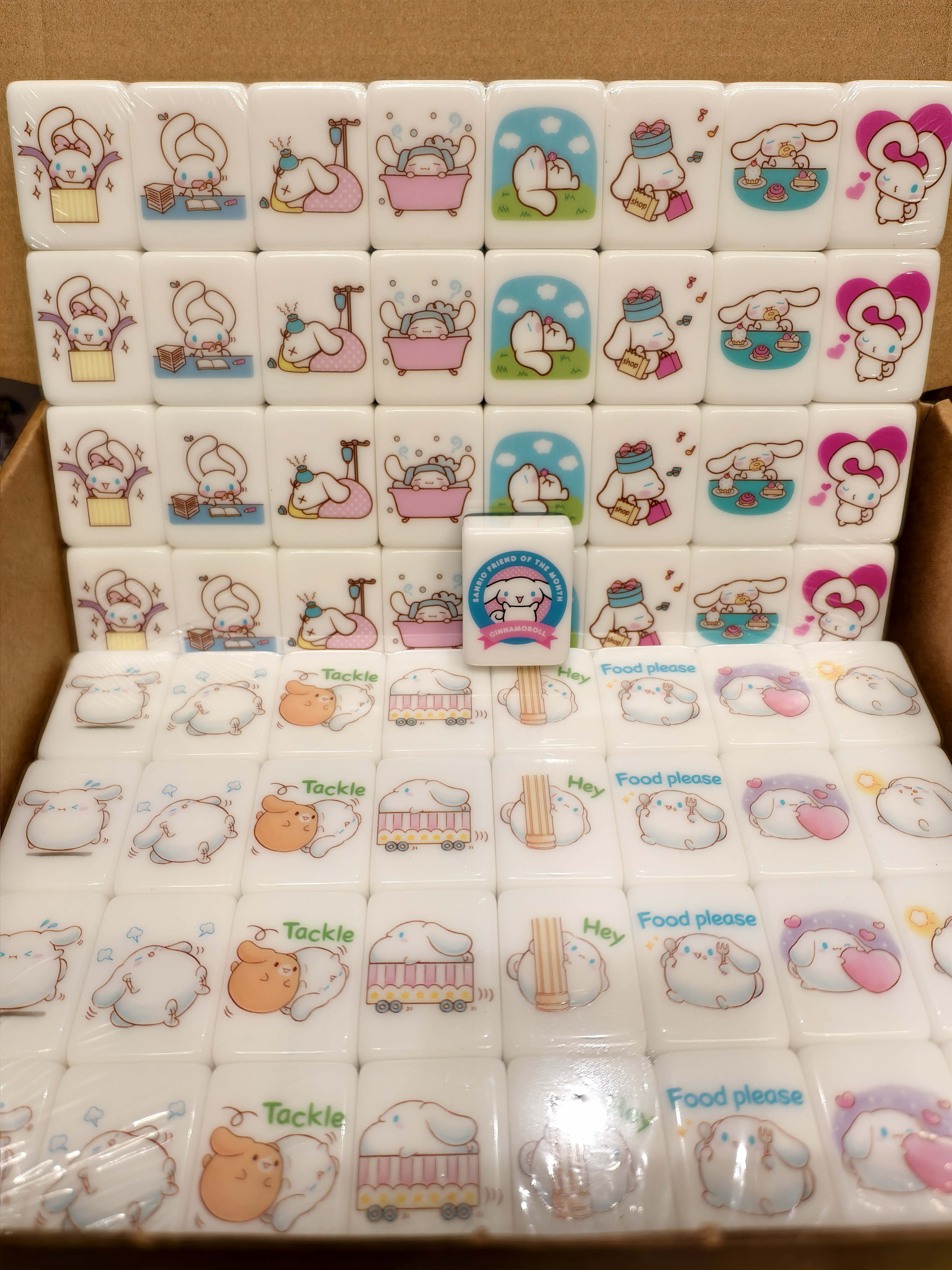 Push Tile Game 2 Player Set（ Cinnamoroll ）65 Tiles
