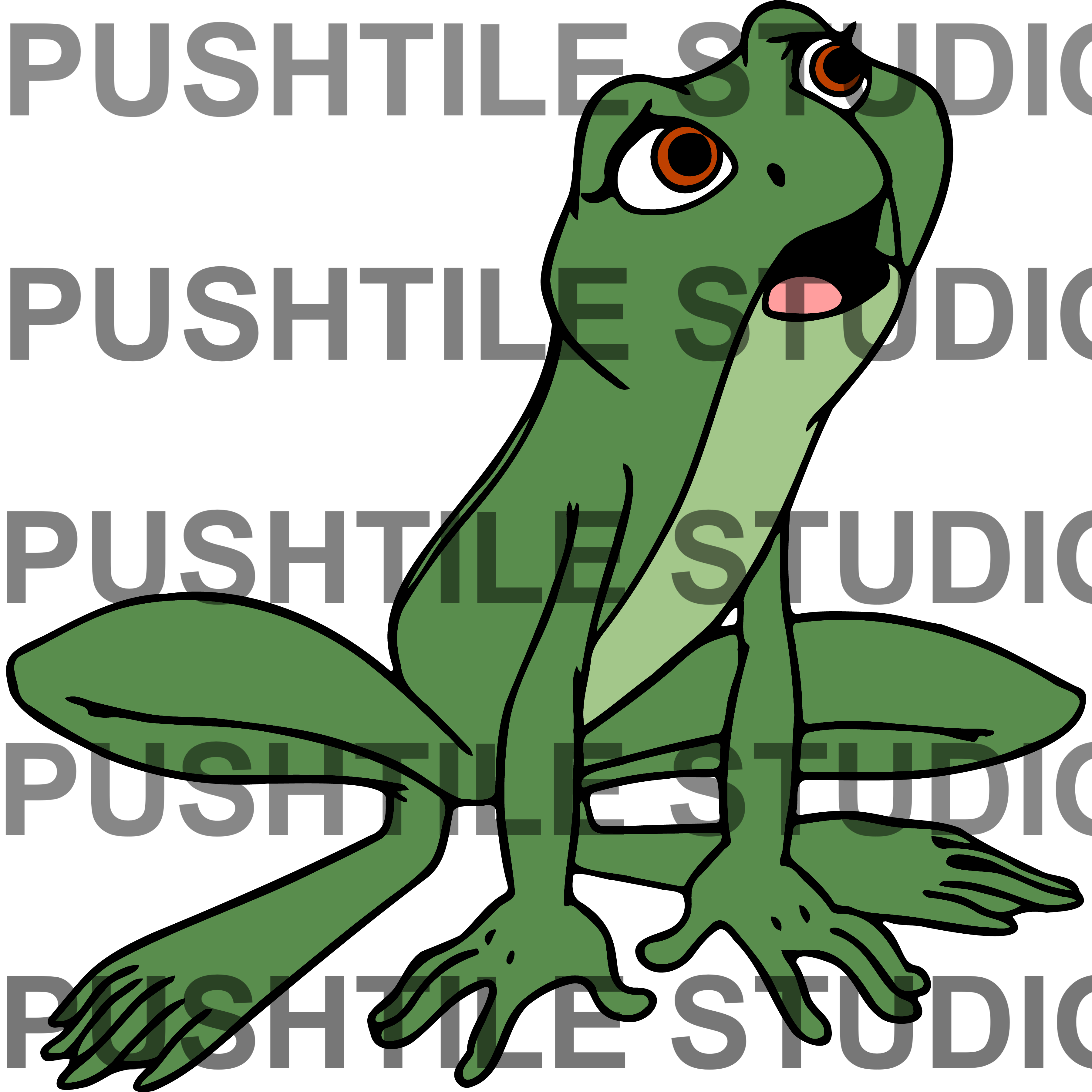 Push Tile Game 2 Player Set（ The Princess and the Frog ）65 Tiles