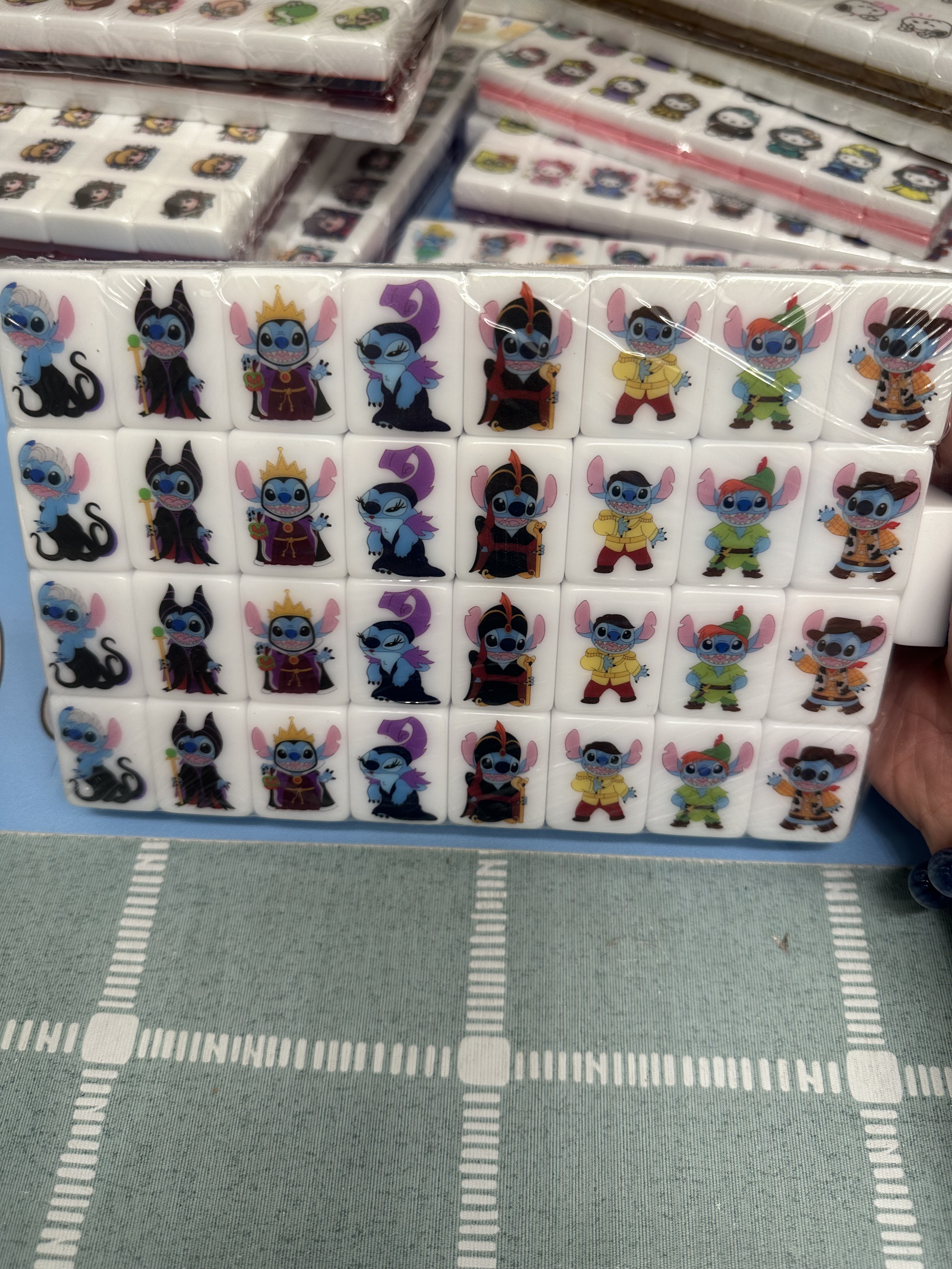 Push Tile Game 2 Player Set（Stitch Cosplay Vol.2 ）65 Tiles