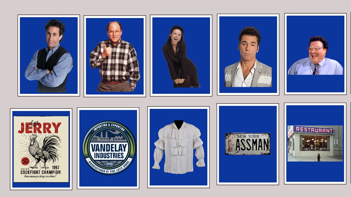 Push Tile Game Deluxe 2 Player Set（ Seinfeld ）91 Tiles