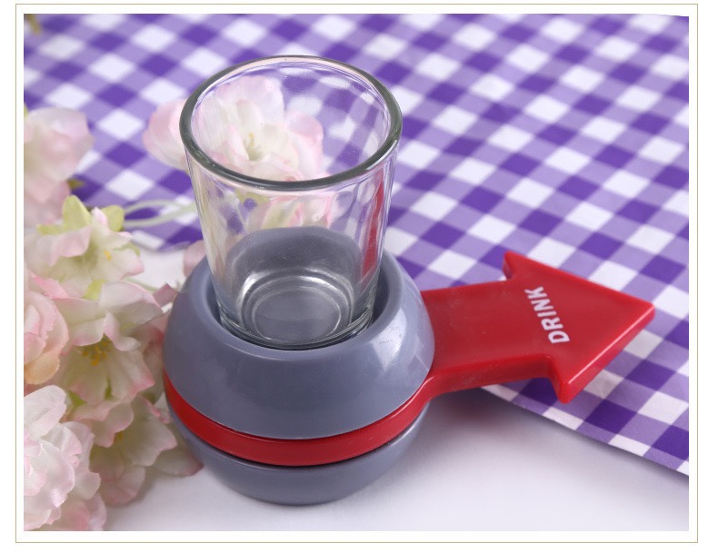 PushTile multi-player game glass spinner