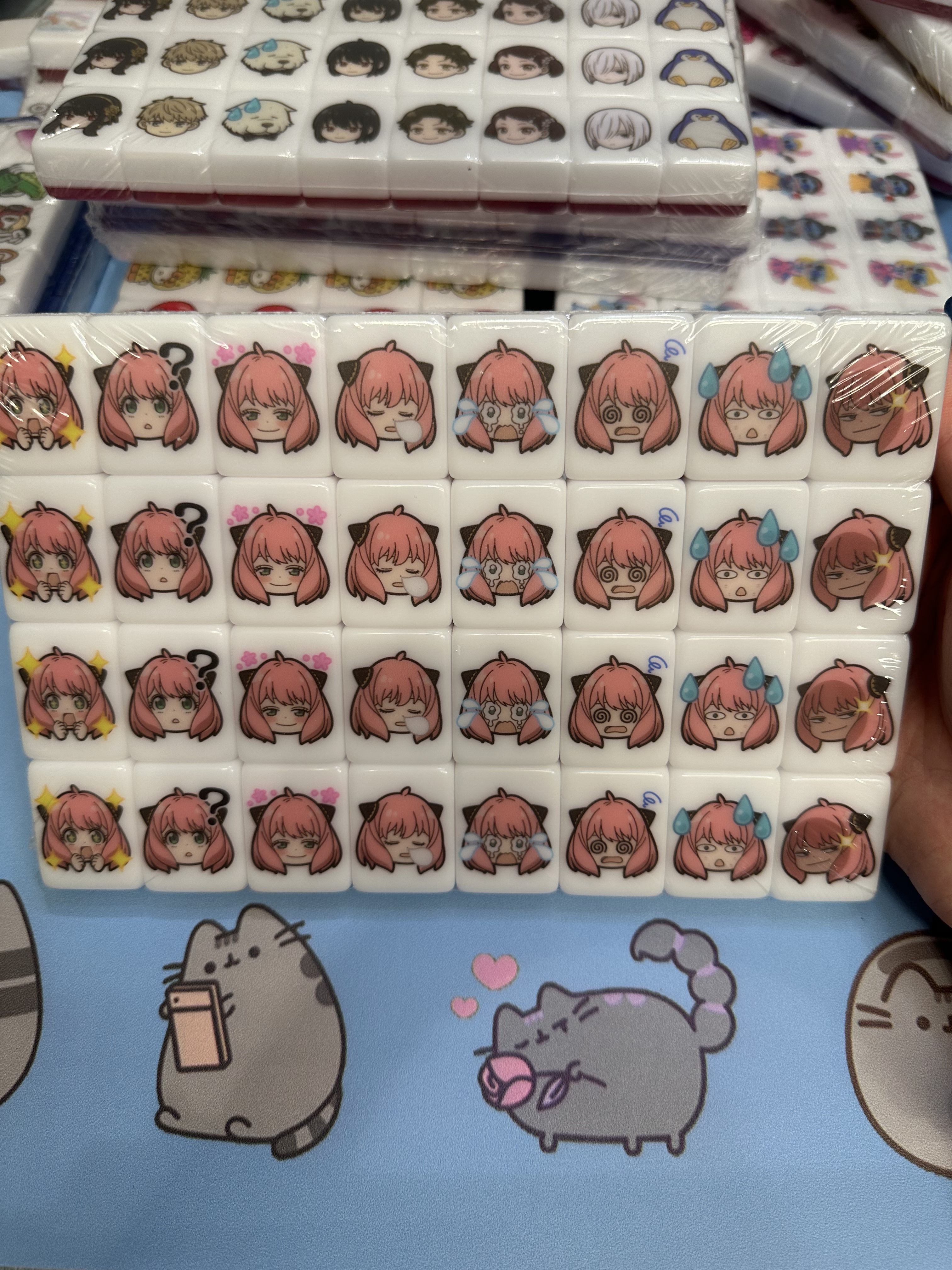 Push Tile Game 2 Player Set（Spy x Family ）65 Tiles