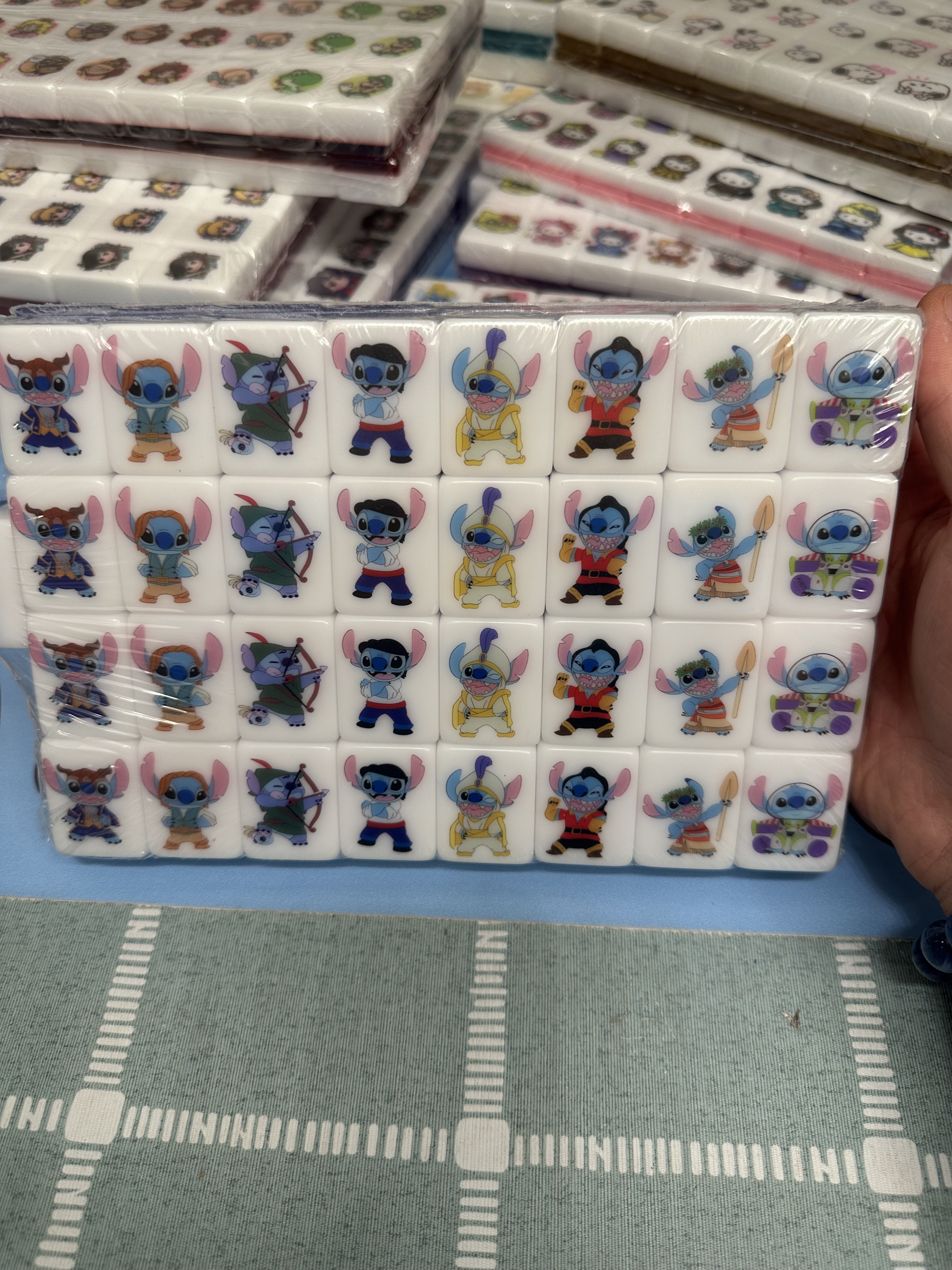 Push Tile Game 2 Player Set（Stitch Cosplay Vol.2 ）65 Tiles