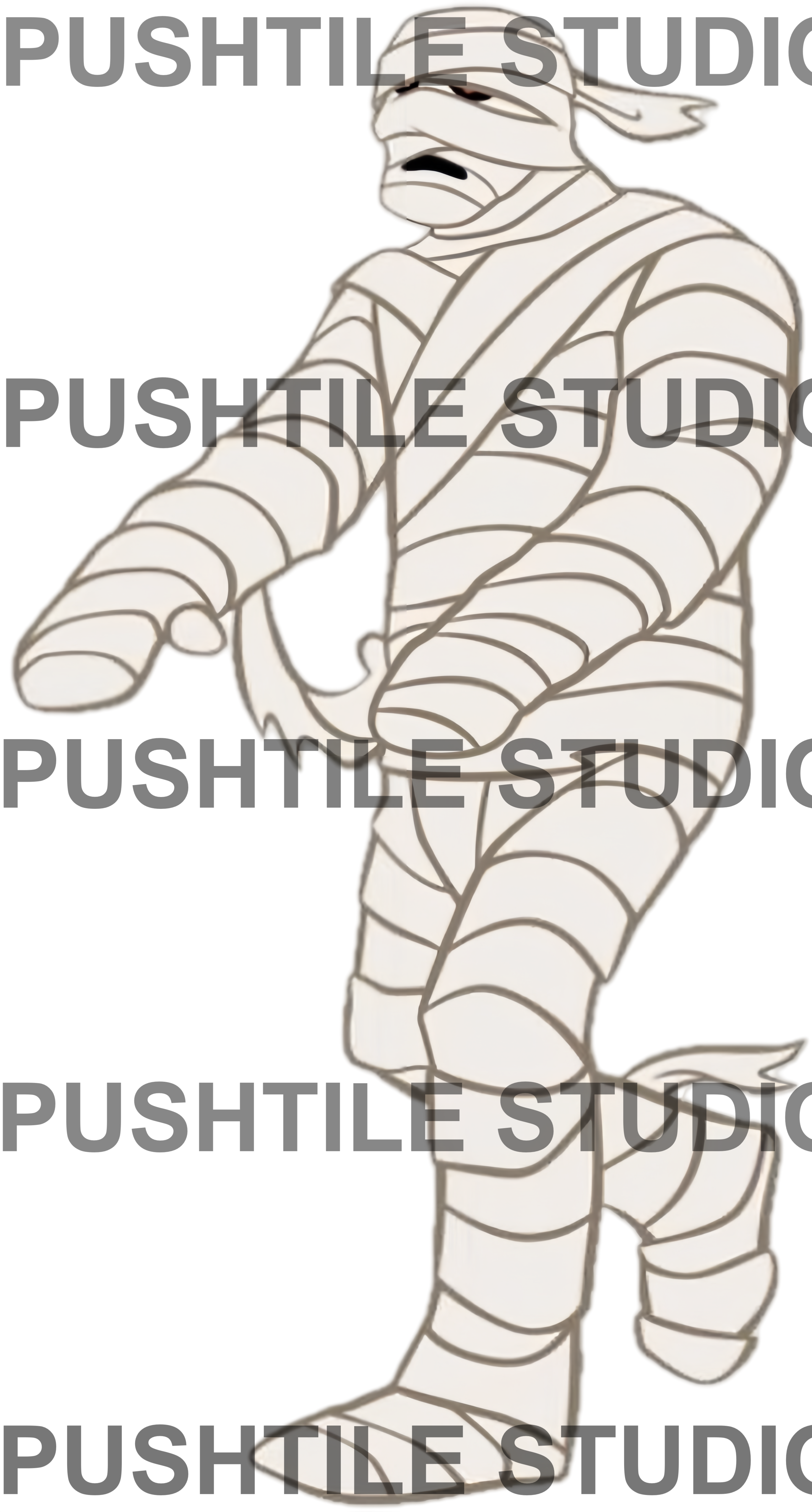 Push Tile Game 2 Player Set（ Scooby Doo ）65 Tiles