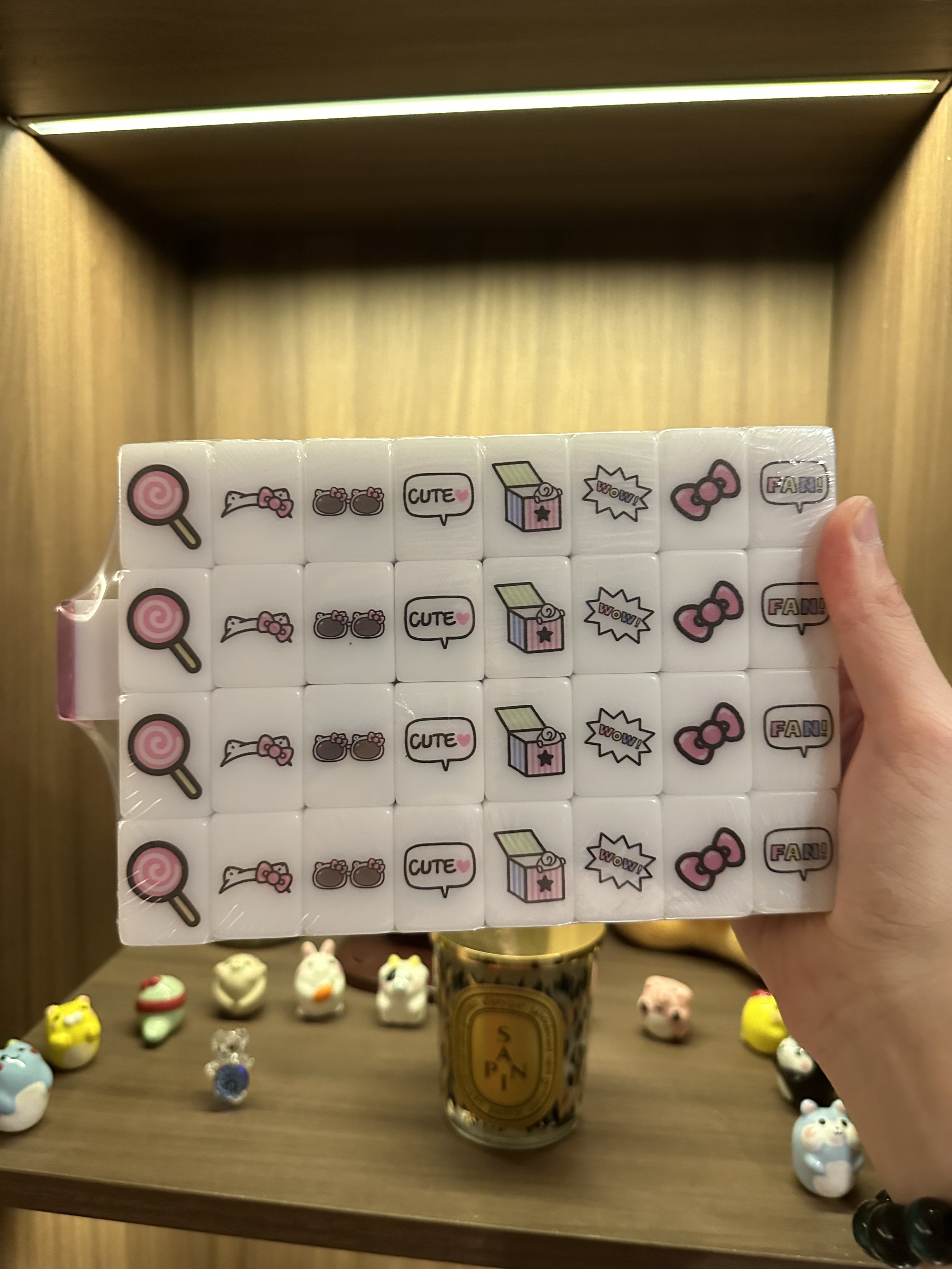 Limited Offer !! - Mini Dark Purple Set ( Strawberry Short Cake , Sanrio Doll, Disney Babies ) 