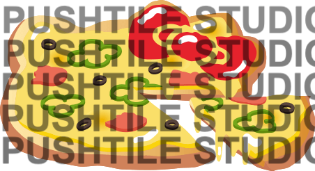 Push Tile Game 2 Player Set（ Sanrio HK Grocery VS Burger Shop  ）65 Tiles