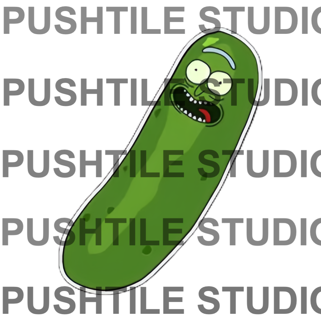 Pre-Release Push Tile Game 2 Player Set（ Rick and Morty ）65 Tiles