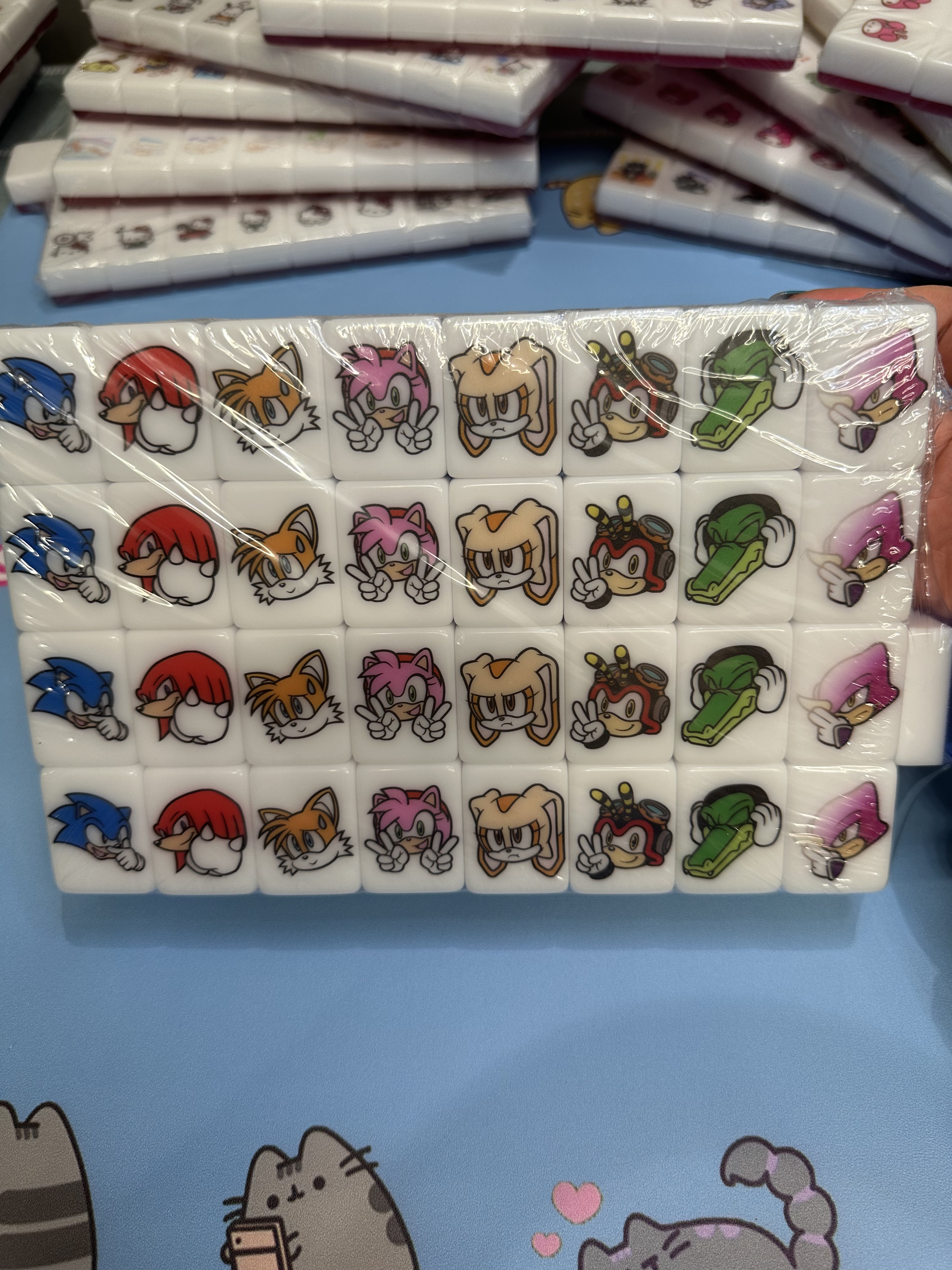 Push Tile Game 2 Player Set（ Sonic the Hedgehog ）65 Tiles