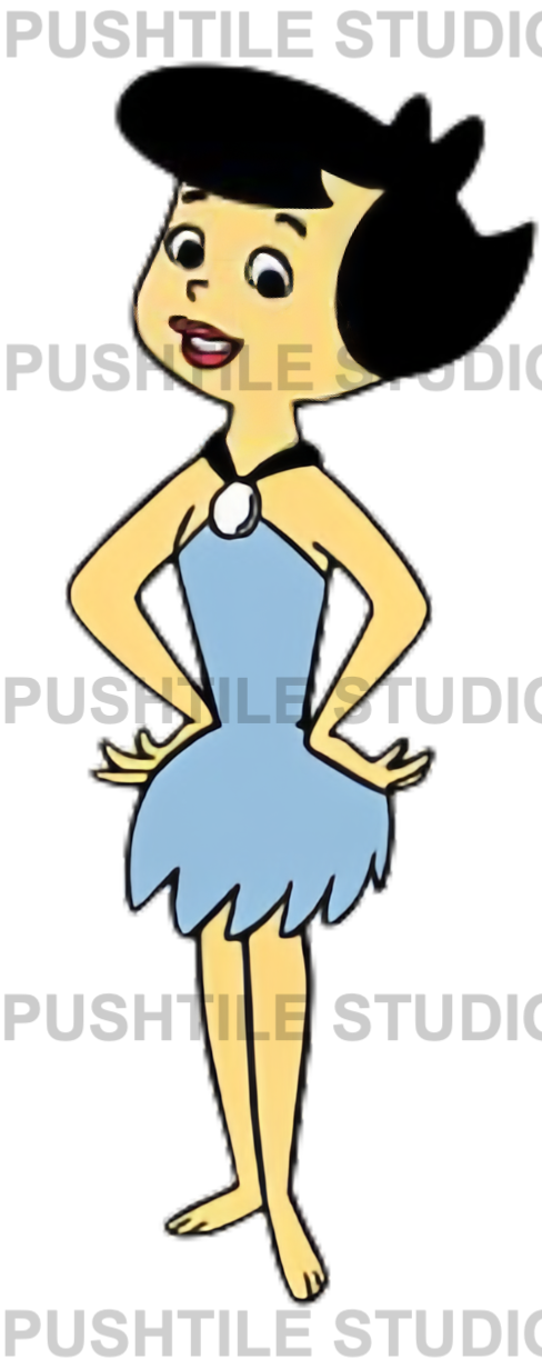 Push Tile Game 2 Player Set（ The Flintstone vs The Jetsons  ）65 Tiles