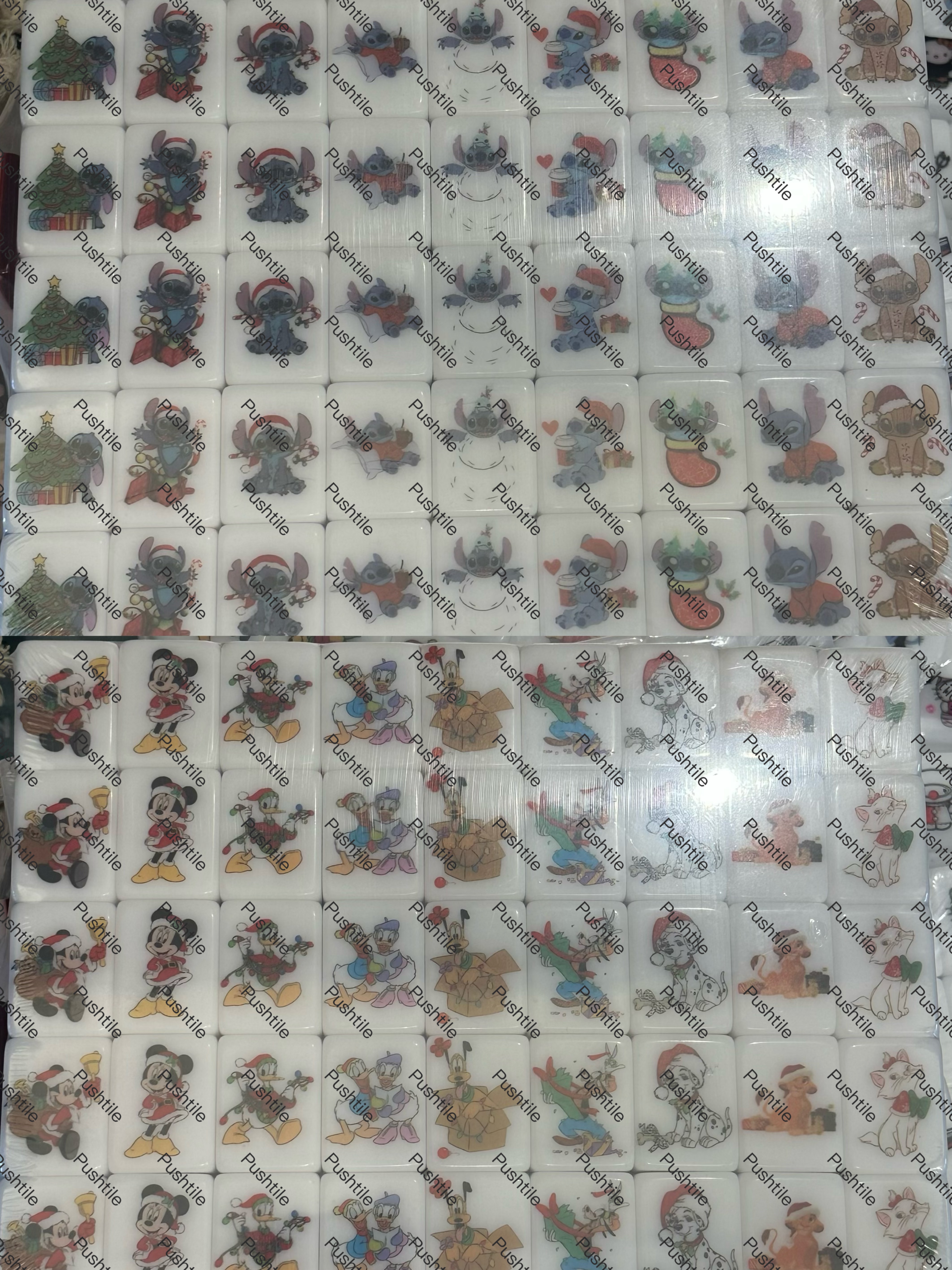 Christmas Two Player Game - Deluxe Tile Sets 