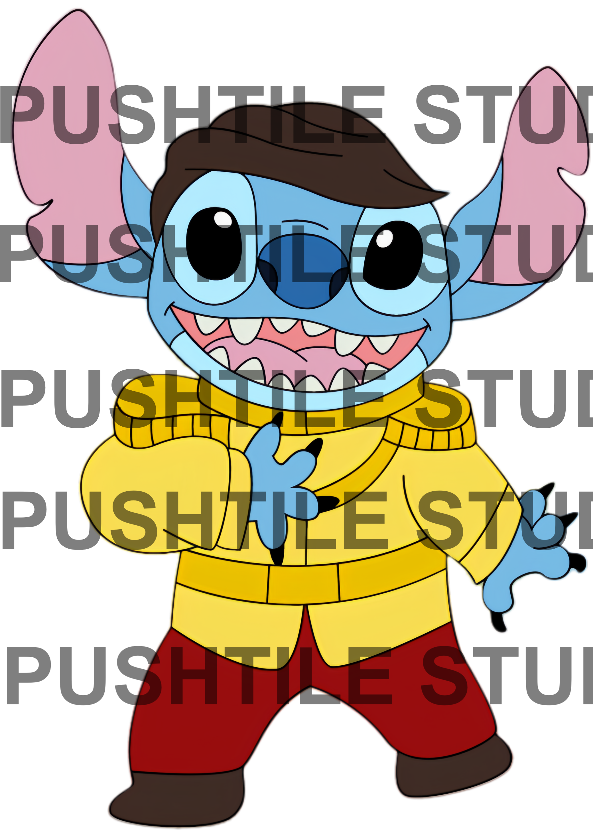  Pre-Release Push Tile Game 2 Player Set（Stitch Cosplay Vol.2 ）65 Tiles