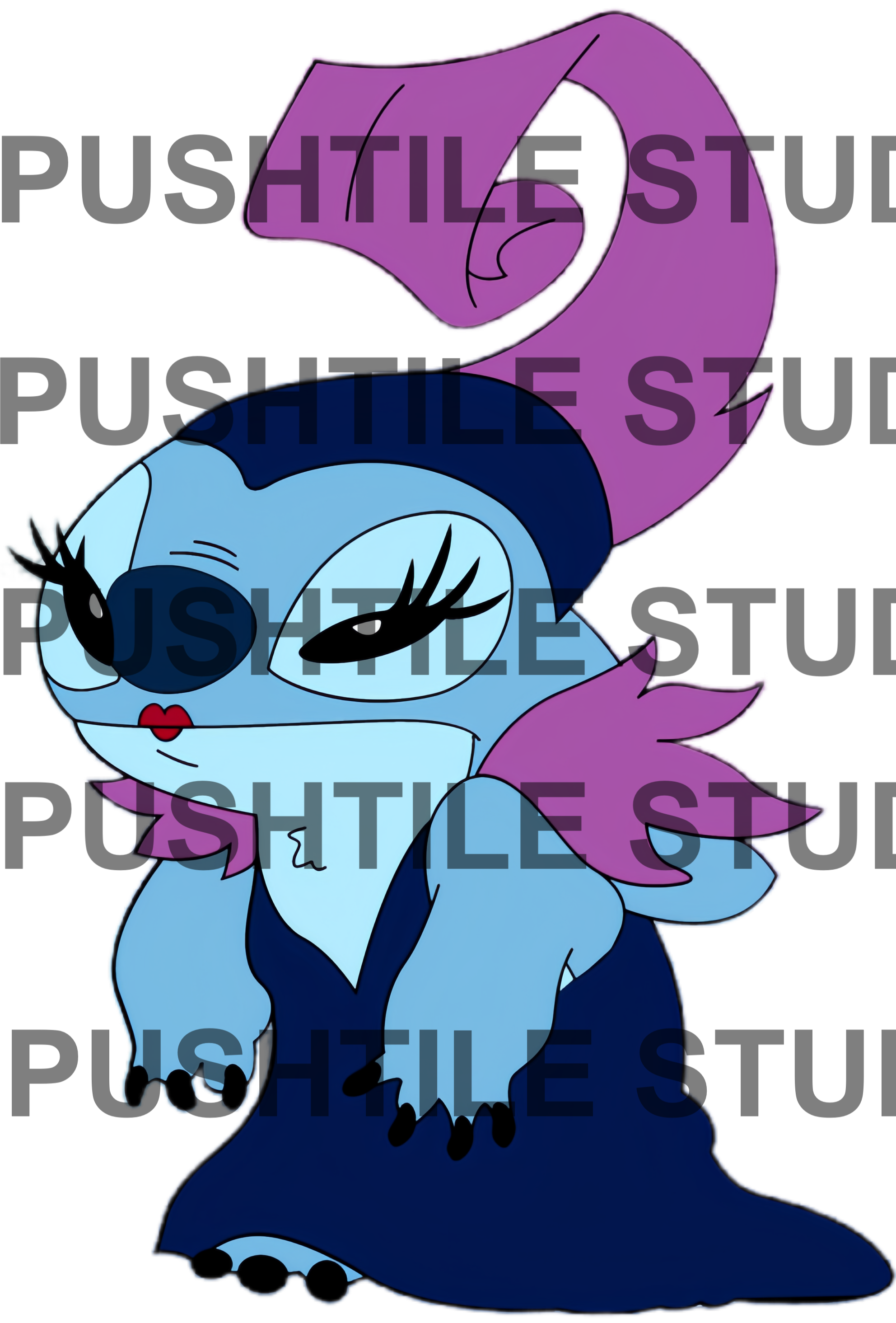  Pre-Release Push Tile Game 2 Player Set（Stitch Cosplay Vol.2 ）65 Tiles