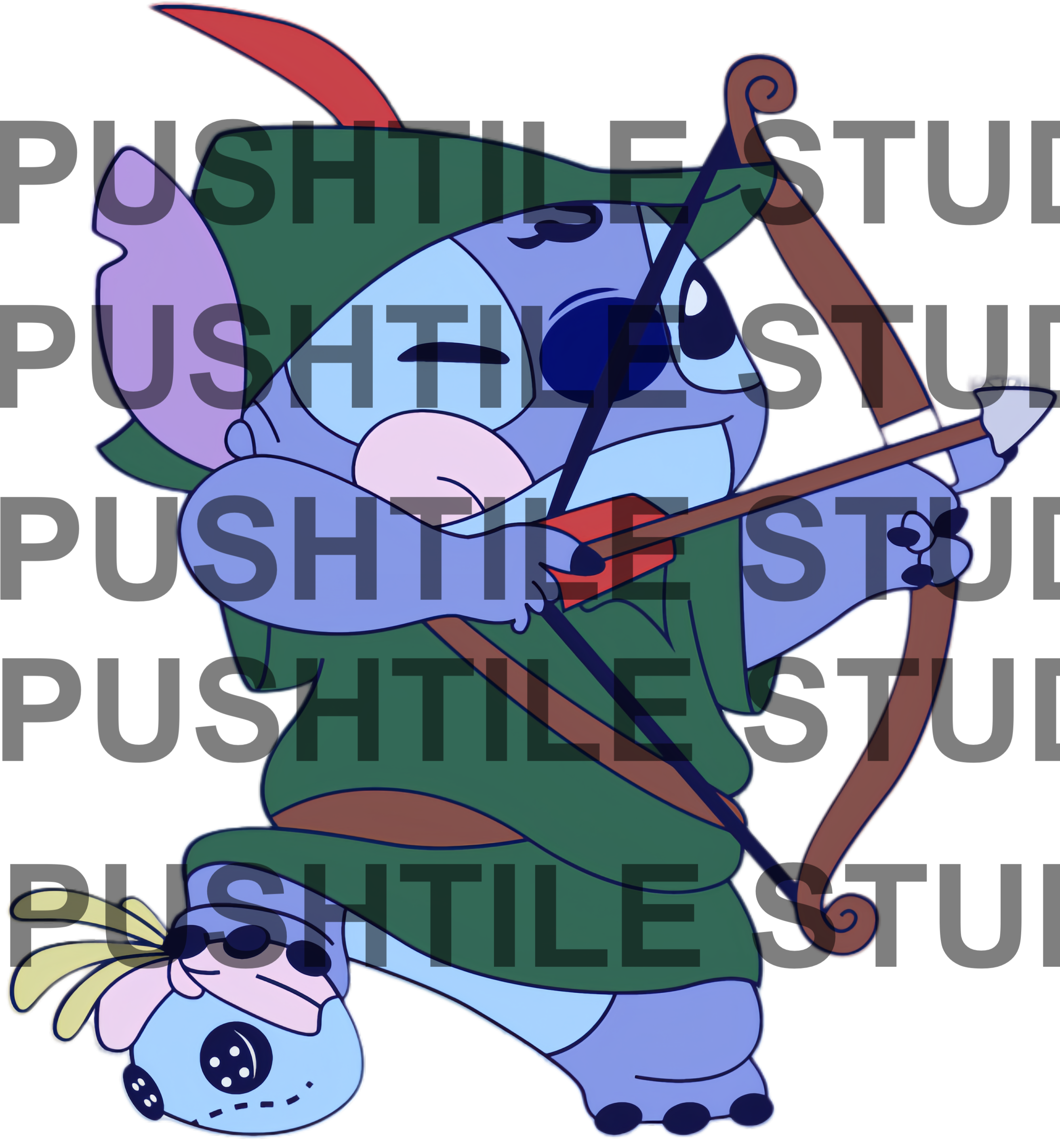  Pre-Release Push Tile Game 2 Player Set（Stitch Cosplay Vol.2 ）65 Tiles