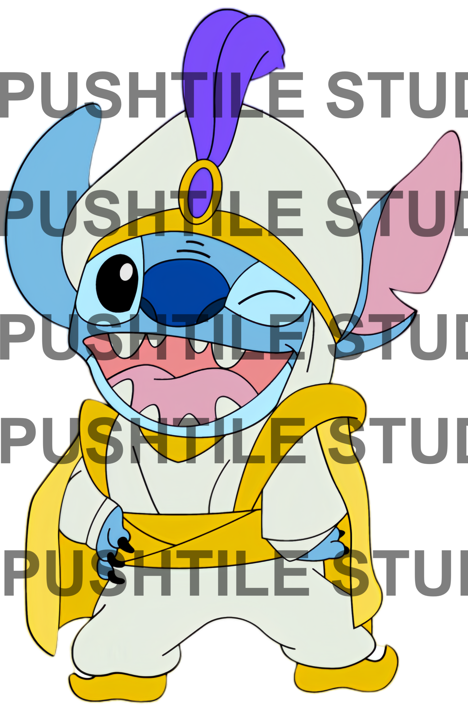  Pre-Release Push Tile Game 2 Player Set（Stitch Cosplay Vol.2 ）65 Tiles